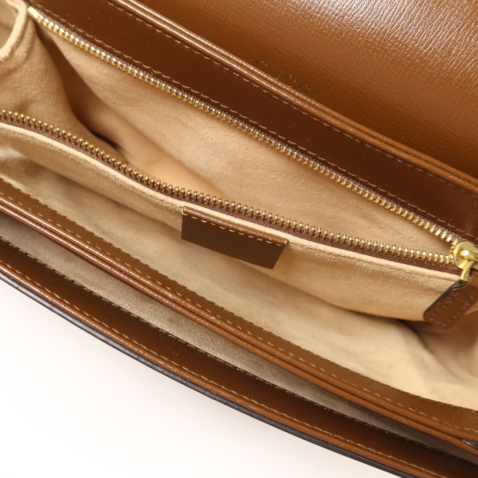Brown Horsebit 1955 Shoulder Bag — view 5
