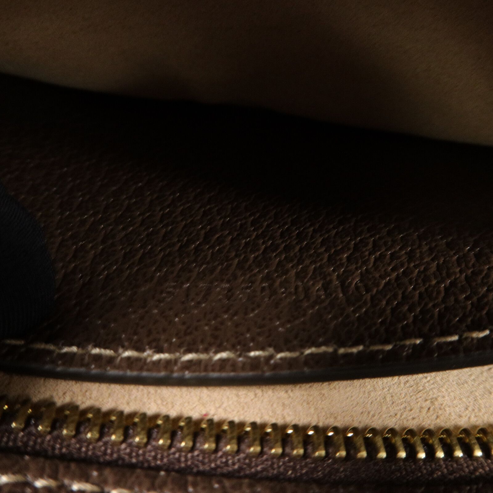 GG Supreme Monogram Web Mini Ophidia Shoulder Bag Brown — view 7