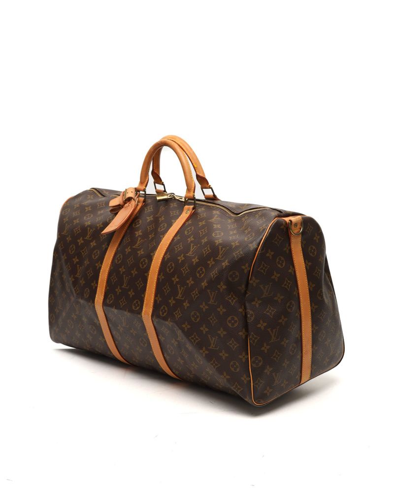 Monogram Keepall Bandoulière 60 Weekend Bag — view 3