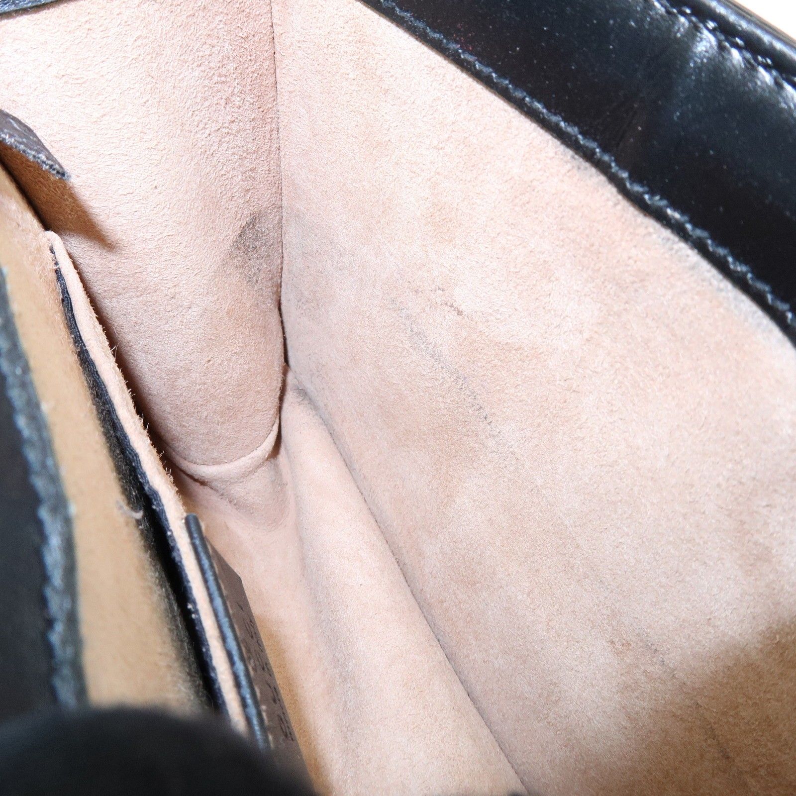 Calfskin Mini Sylvie Shoulder Bag Black — view 22