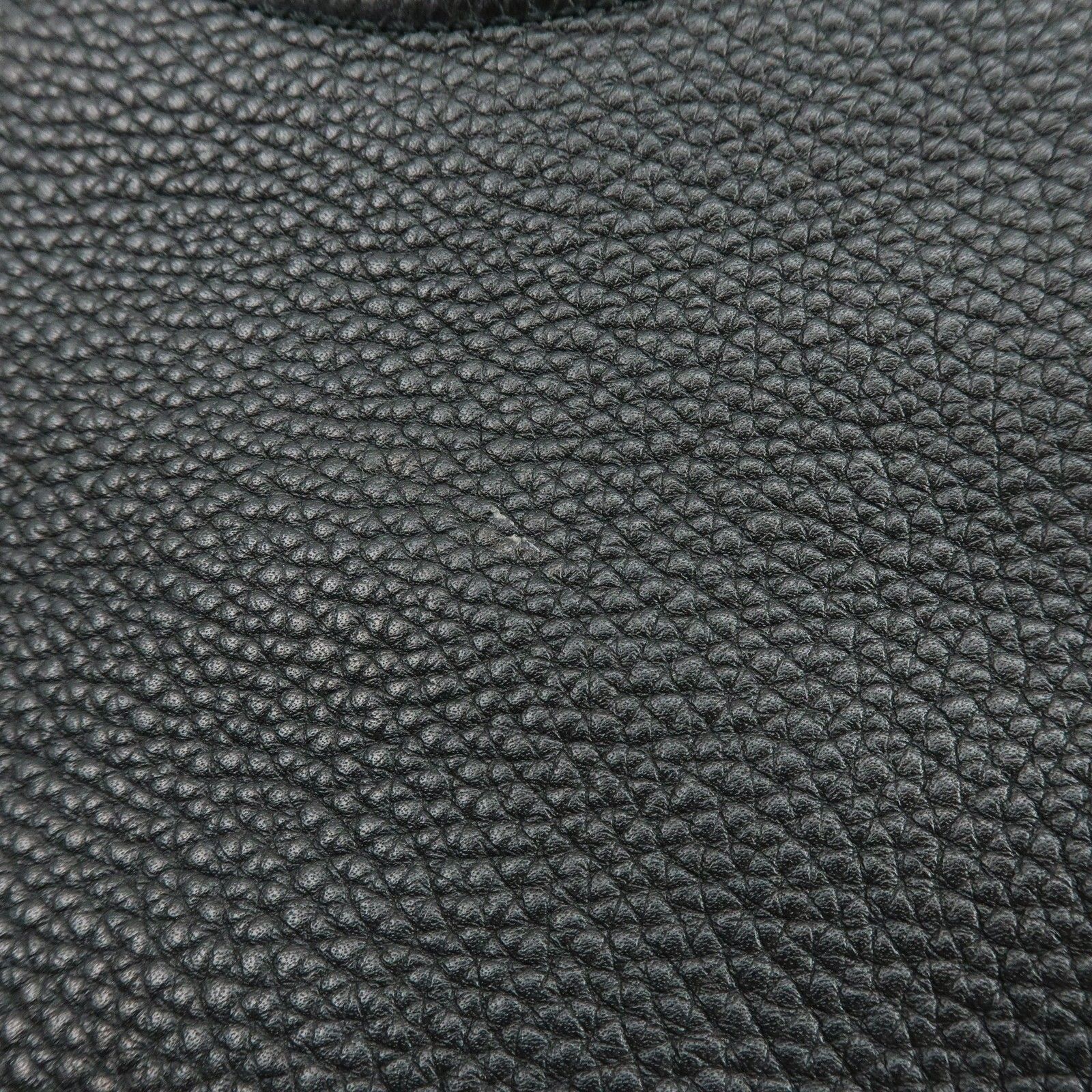 SOHO Interlocking G Leather 2Way Bag Shoulder Bag Black 408825 — view 18