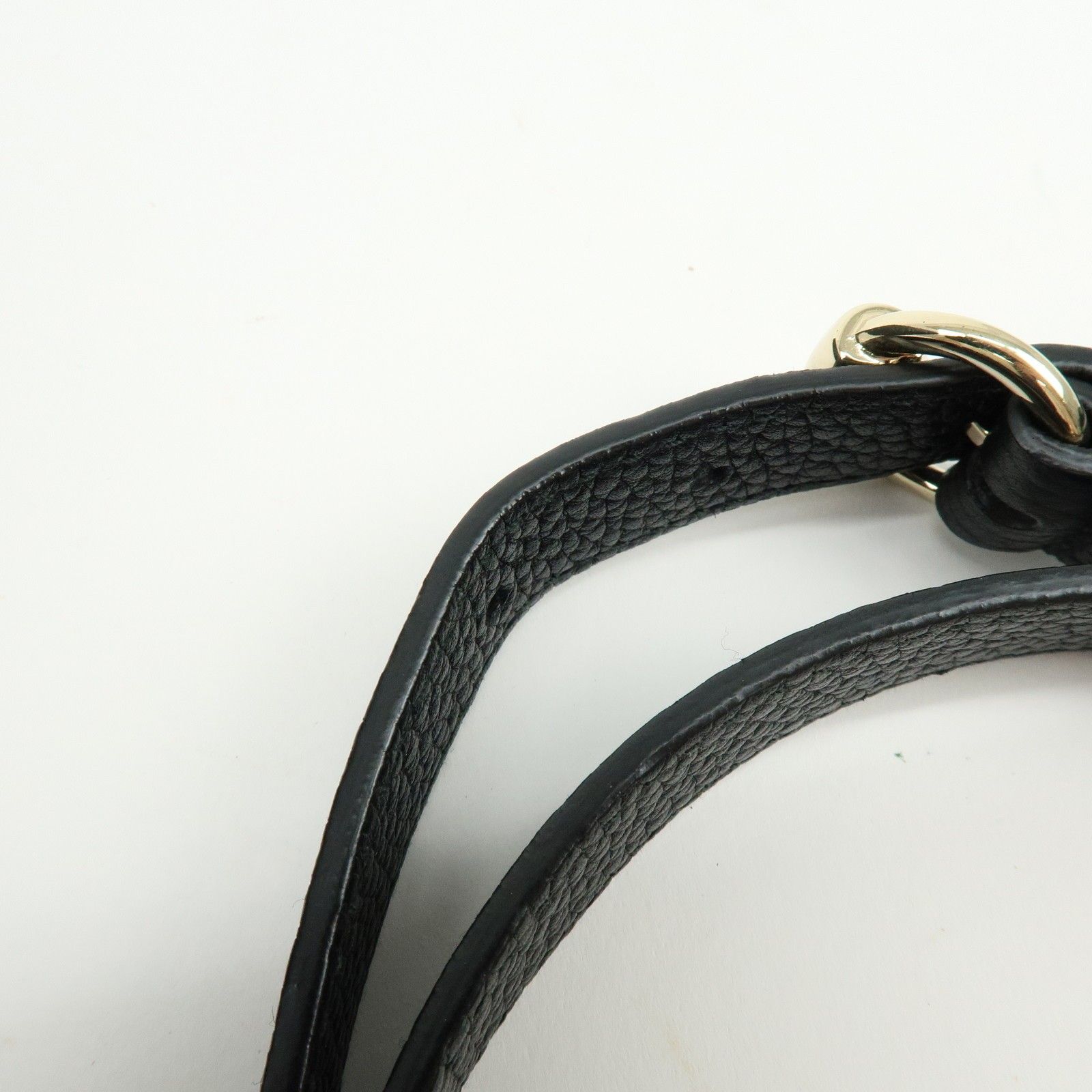 SOHO Interlocking G Leather 2Way Bag Shoulder Bag Black 408825 — view 8