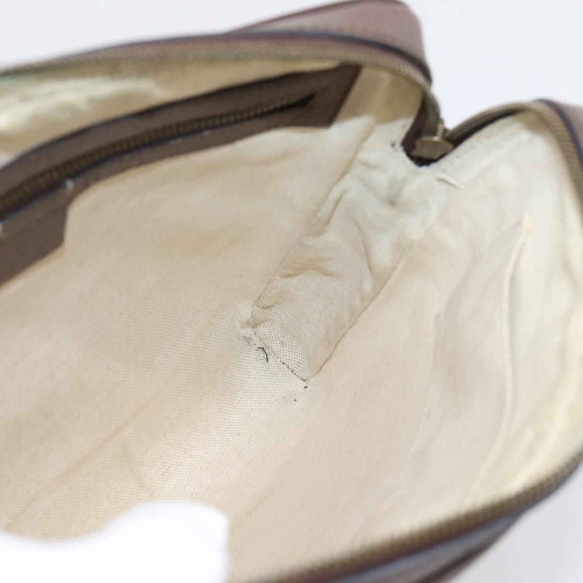 GG Supreme Monogram Web Medium Ophidia Messenger Bag Brown — view 22
