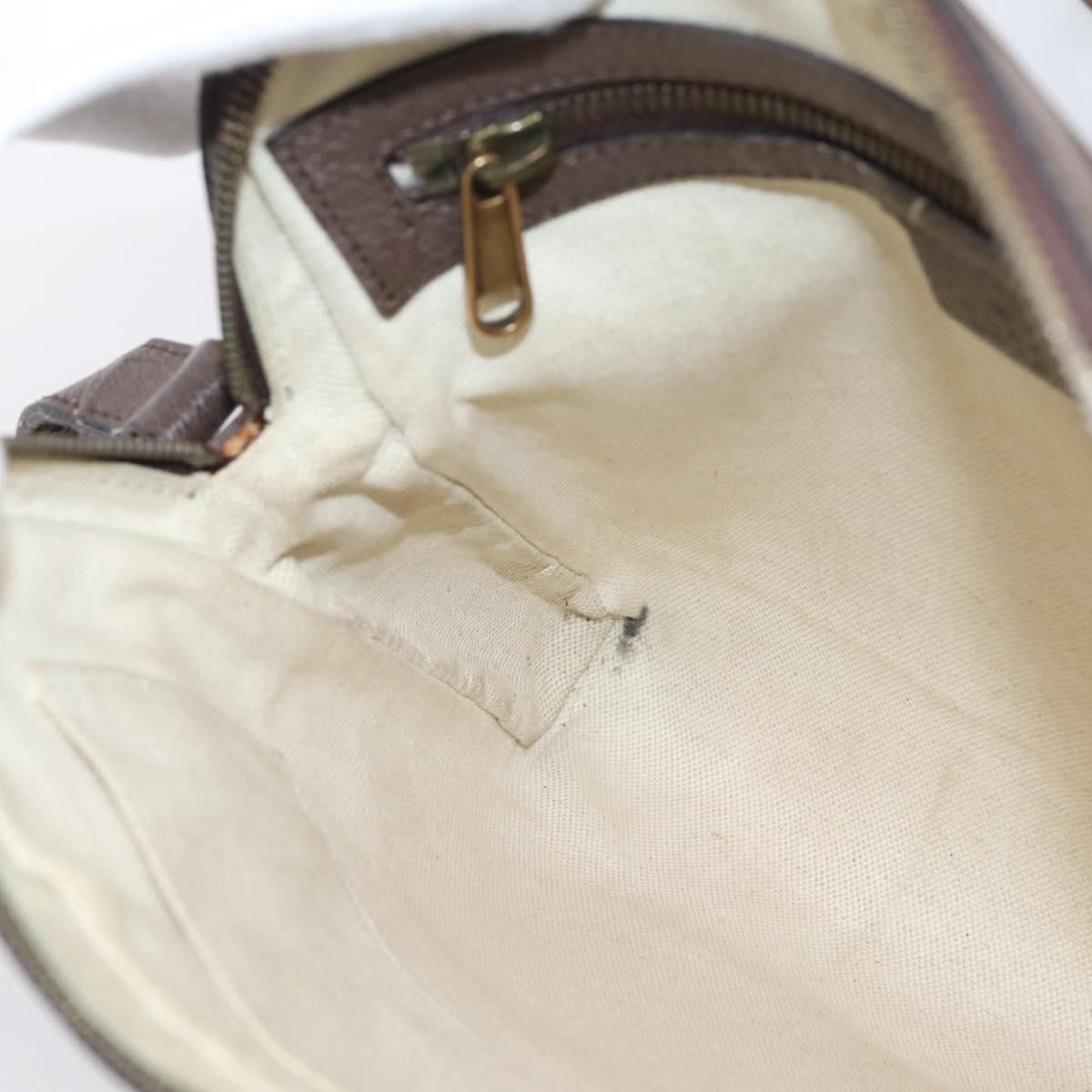 GG Supreme Monogram Web Medium Ophidia Messenger Bag Brown — view 23