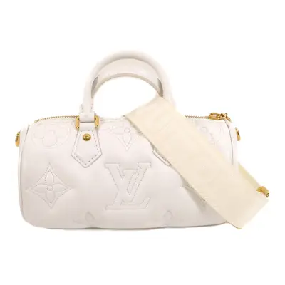 Bubblegram Papillon Bb Hand-ground Shoulder Bag White 2way Shoulder Bag M 59827
