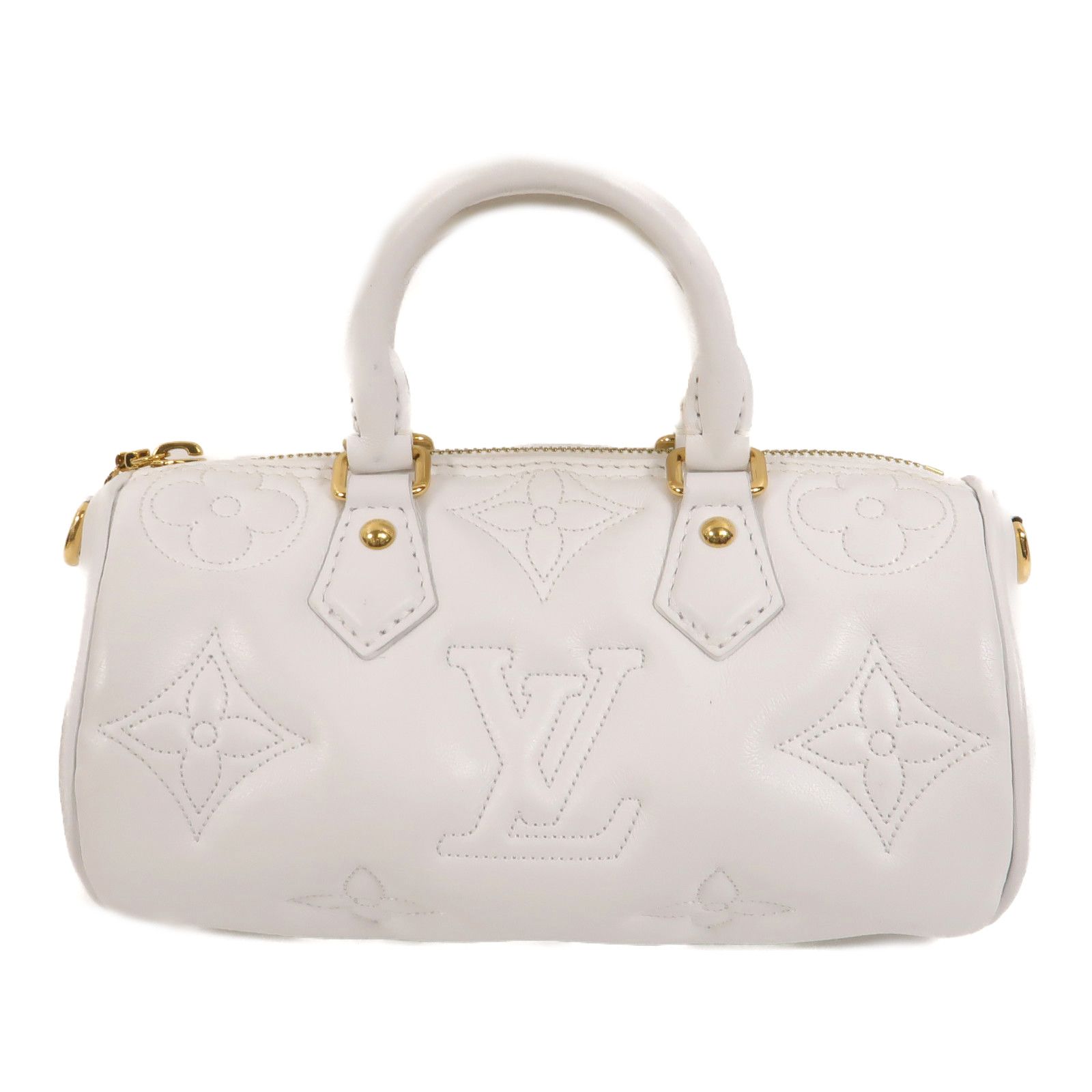 Bubblegram Papillon Bb Hand-ground Shoulder Bag White 2way Shoulder Bag M 59827 — view 2