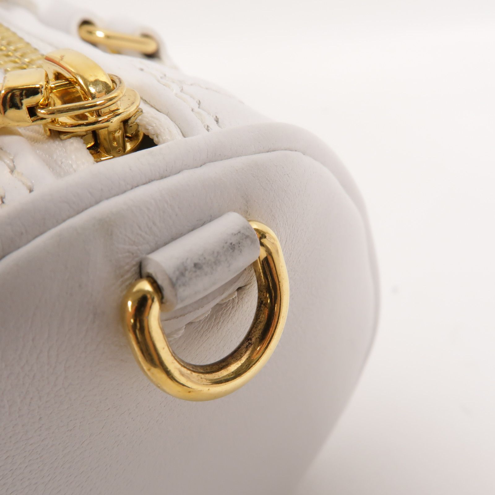 Bubblegram Papillon Bb Hand-ground Shoulder Bag White 2way Shoulder Bag M 59827 — view 8