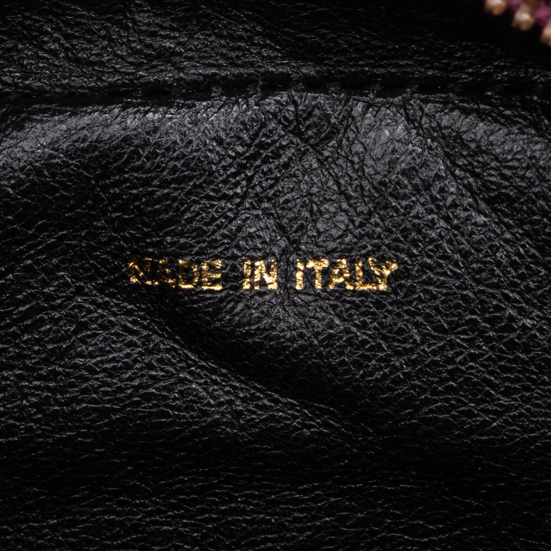 Mini CC Fringe Tassel Camera Bag  Quilted Suede Leather — view 9
