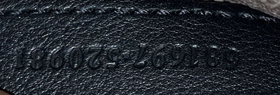 X Balenciaga The Hacker Project Hourglass Top Handle Bag Gg Coated Canvas Small — view 7