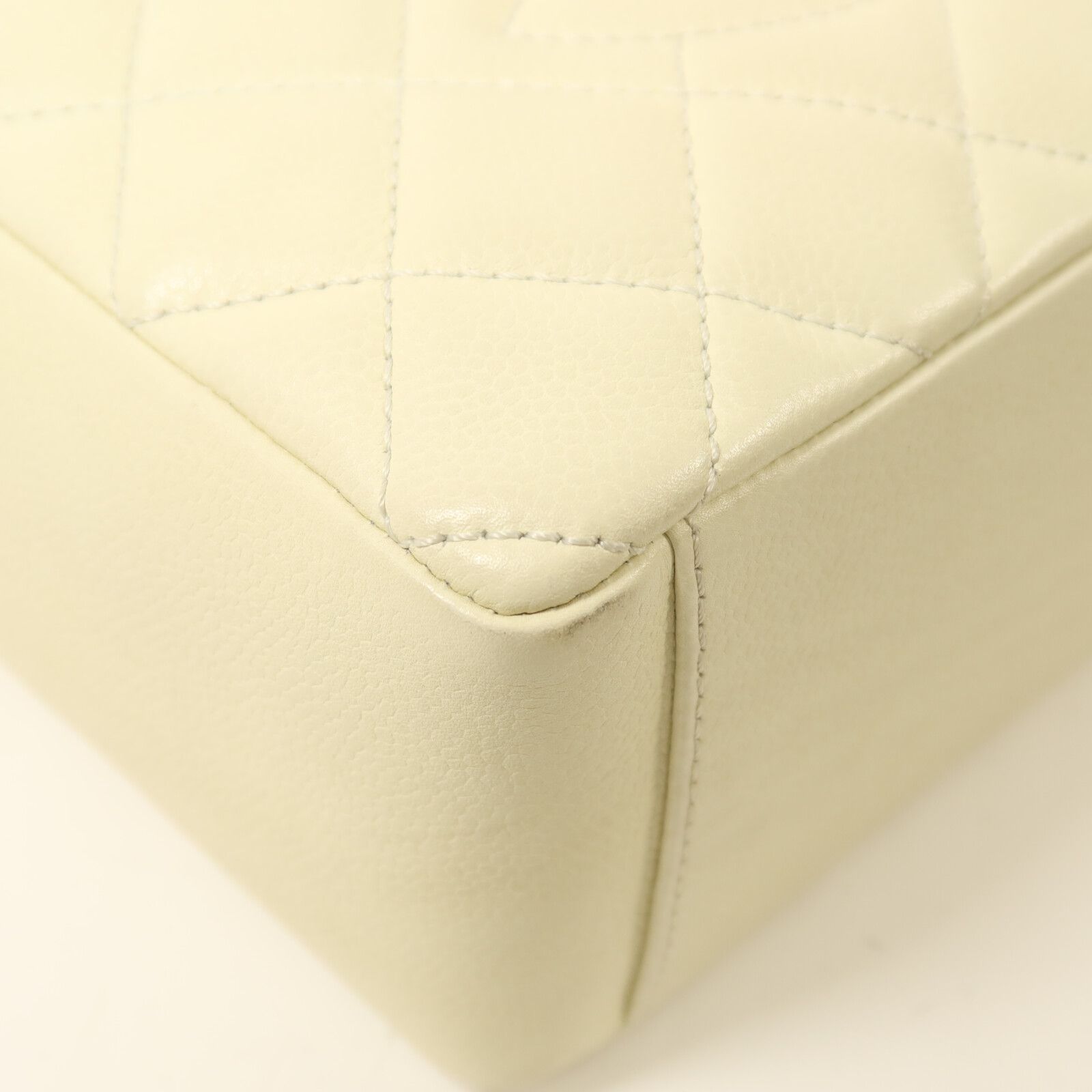 Caviar Leather Petite Shopping Tote (PST) w/SHW — view 14