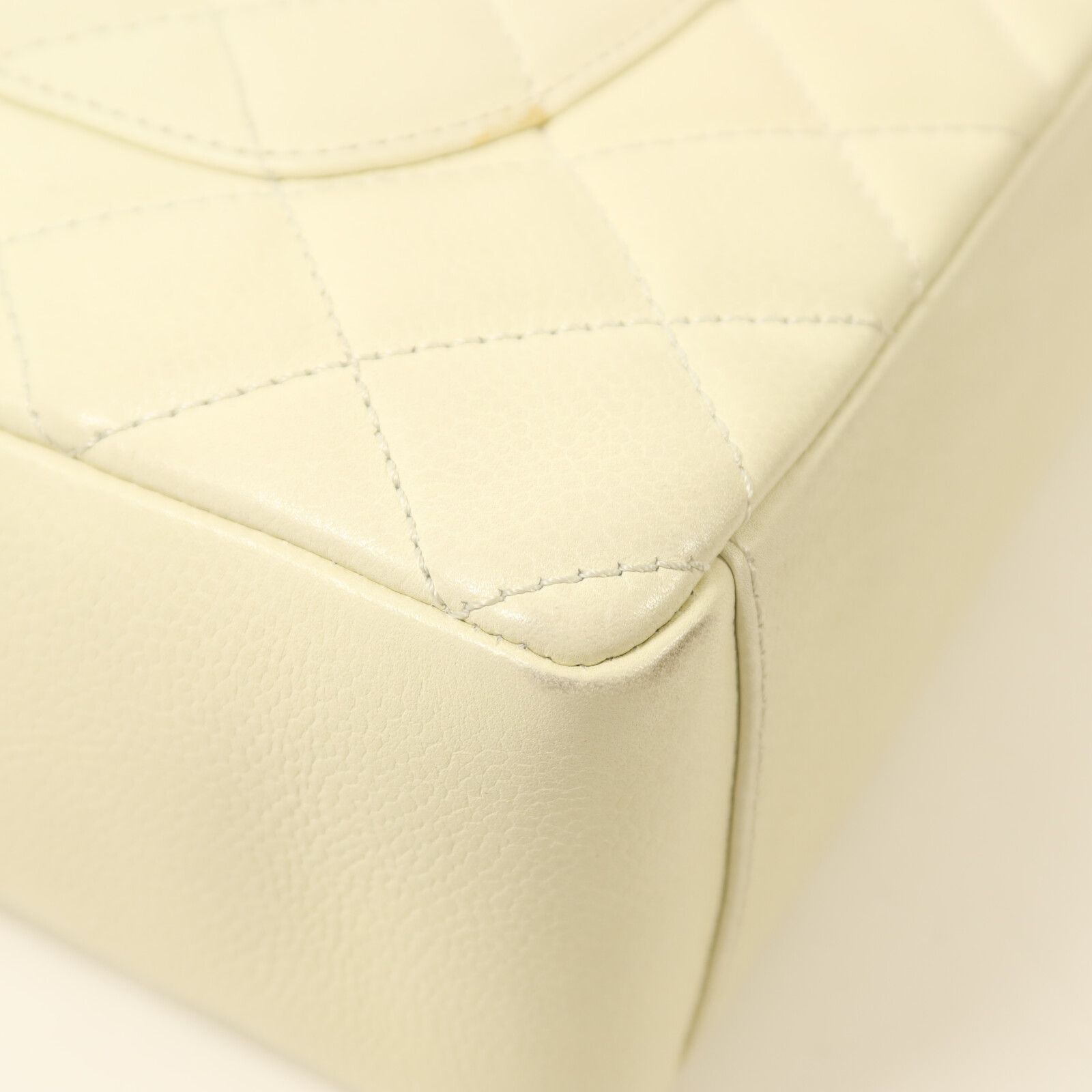 Caviar Leather Petite Shopping Tote (PST) w/SHW — view 16