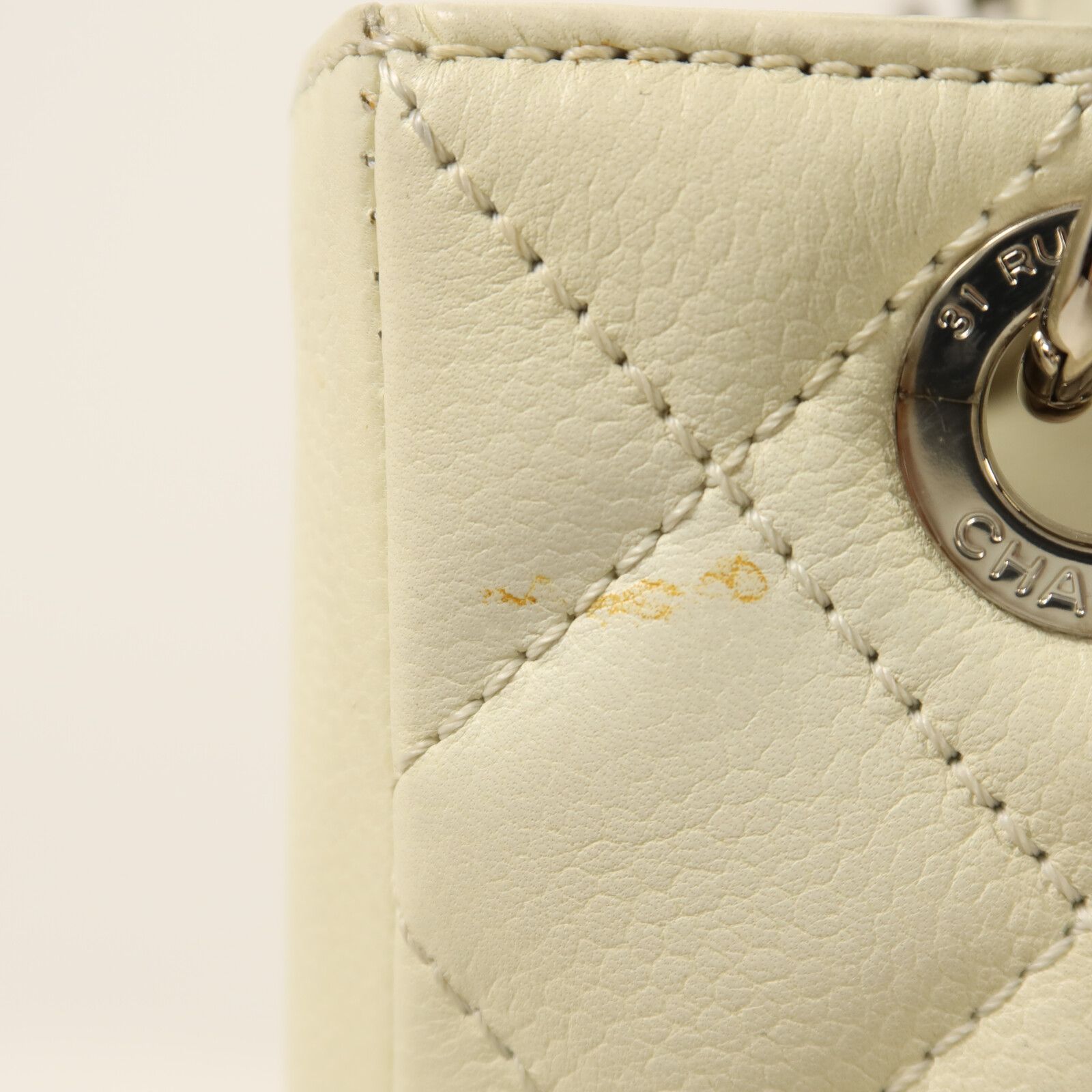 Caviar Leather Petite Shopping Tote (PST) w/SHW — view 19