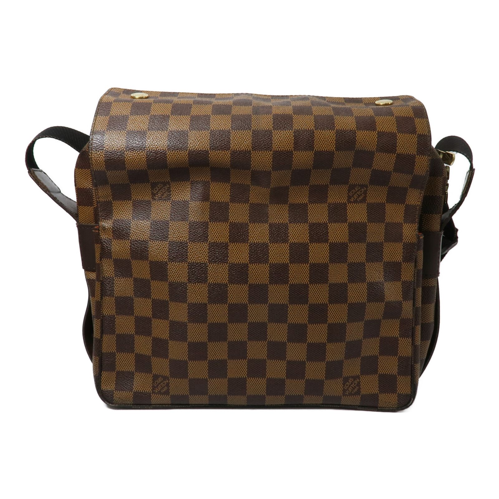 Damier Naviglio Shoulder Bag Brown Shoulder Bag N 45255 — view 2