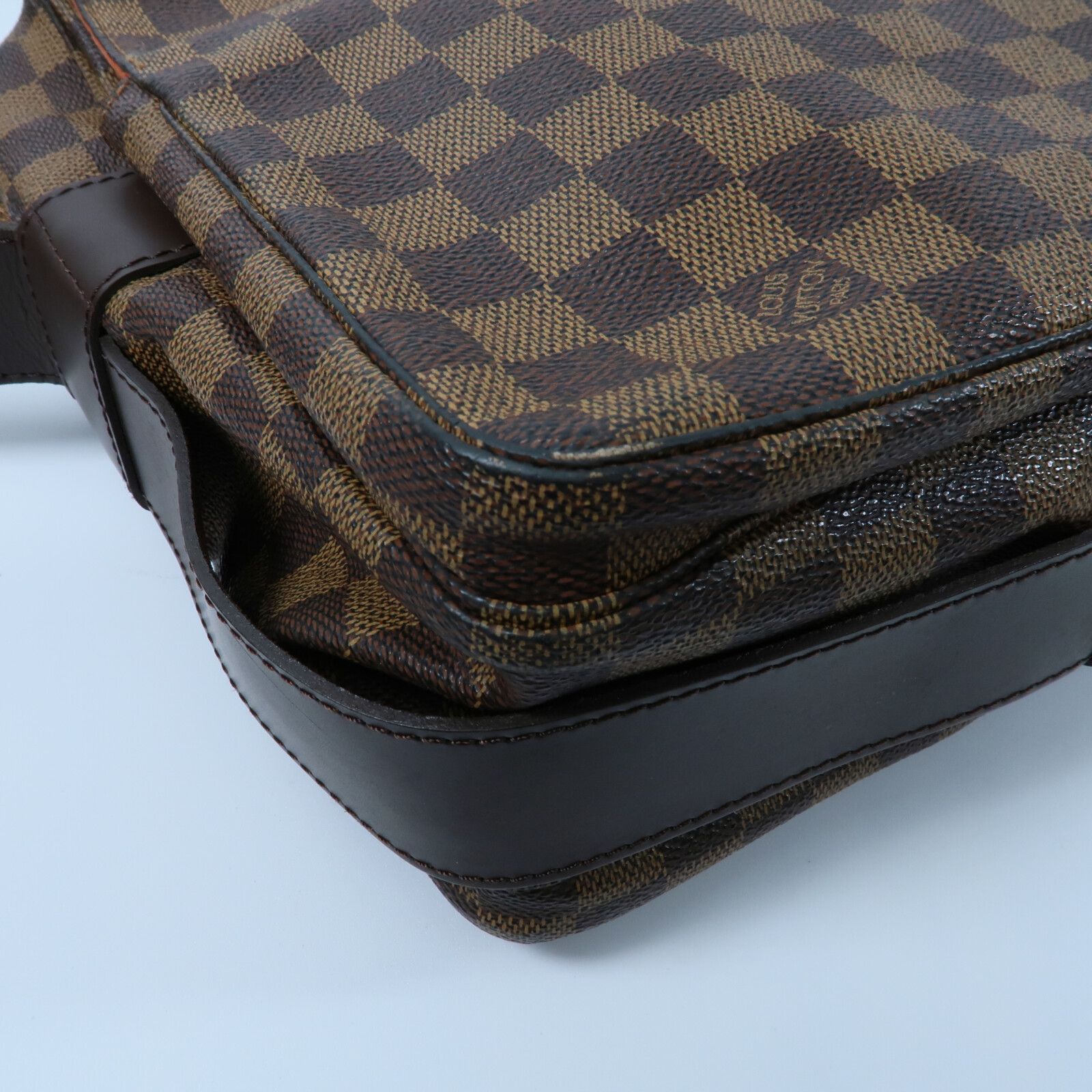 Damier Naviglio Shoulder Bag Brown Shoulder Bag N 45255 — view 14