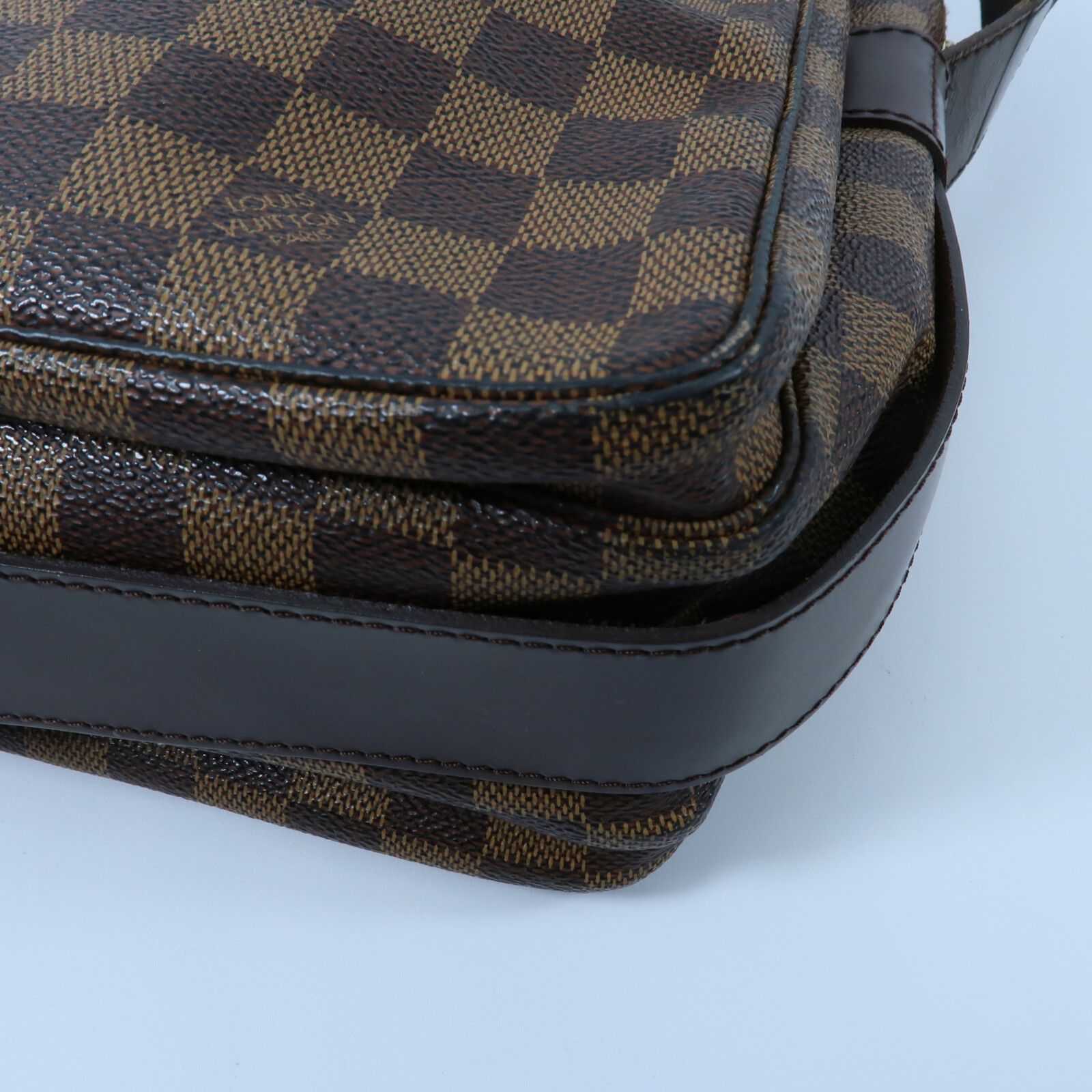 Damier Naviglio Shoulder Bag Brown Shoulder Bag N 45255 — view 15