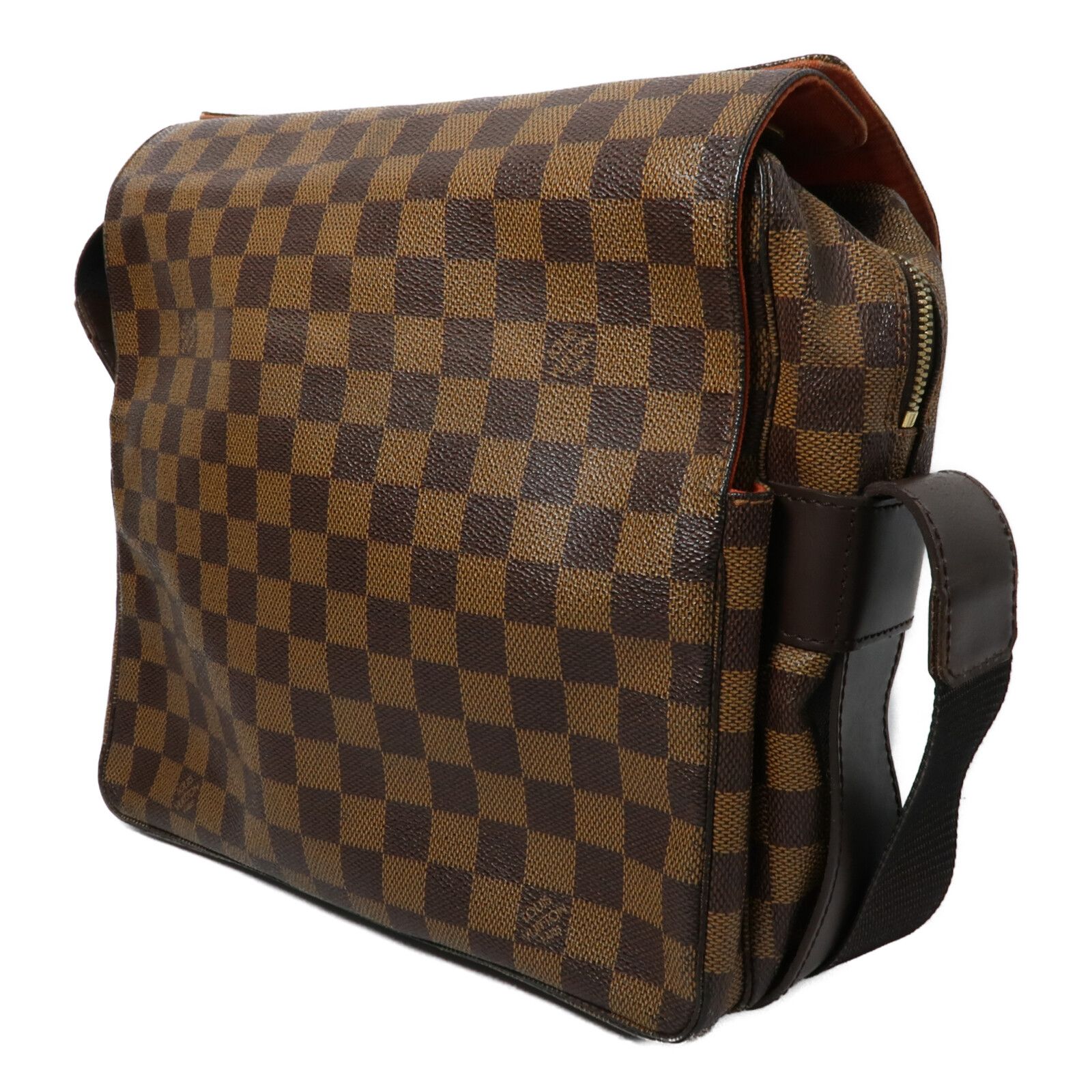 Damier Naviglio Shoulder Bag Brown Shoulder Bag N 45255 — view 3