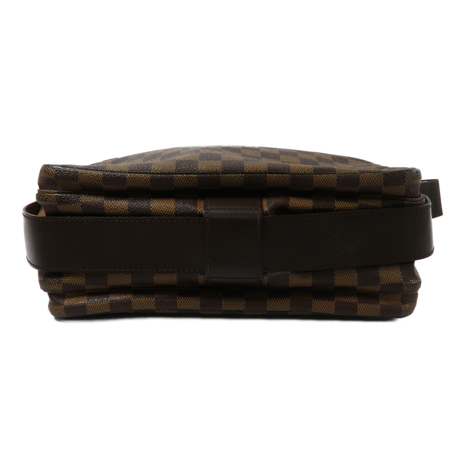 Damier Naviglio Shoulder Bag Brown Shoulder Bag N 45255 — view 4