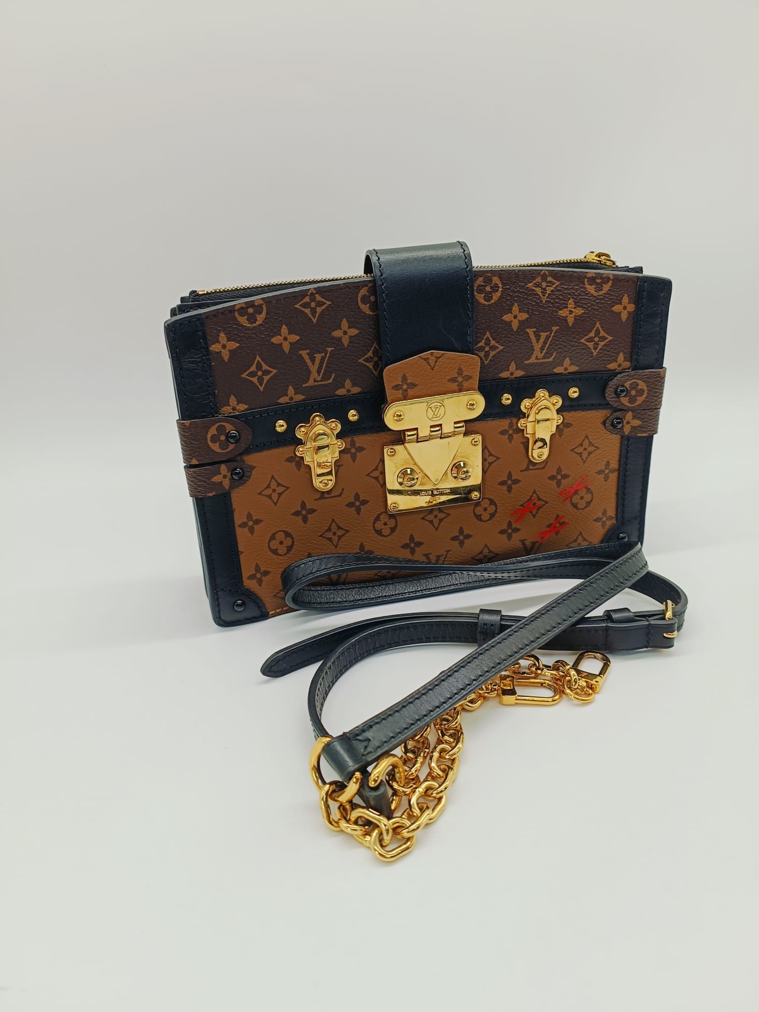 Trunk Clutch, Monogram Reverse — view 2