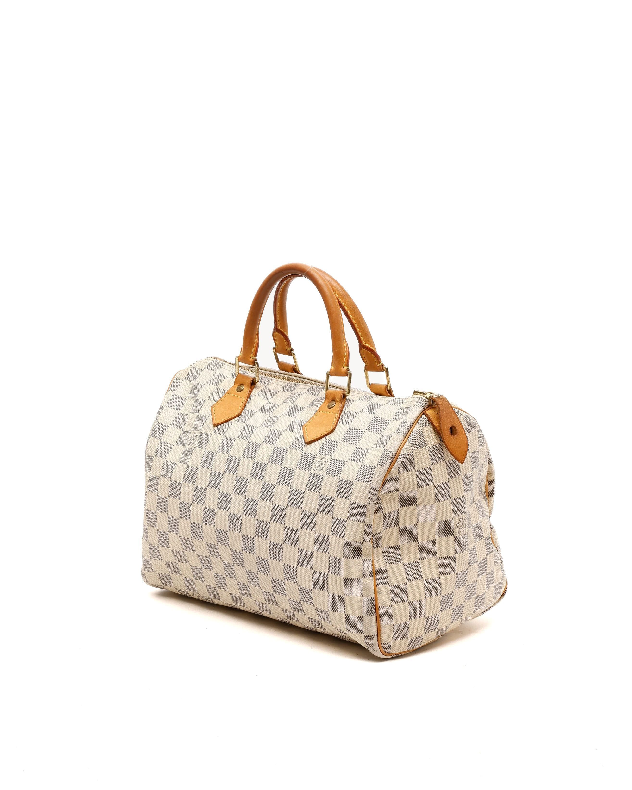 Speedy 30, Damier Azur — view 2