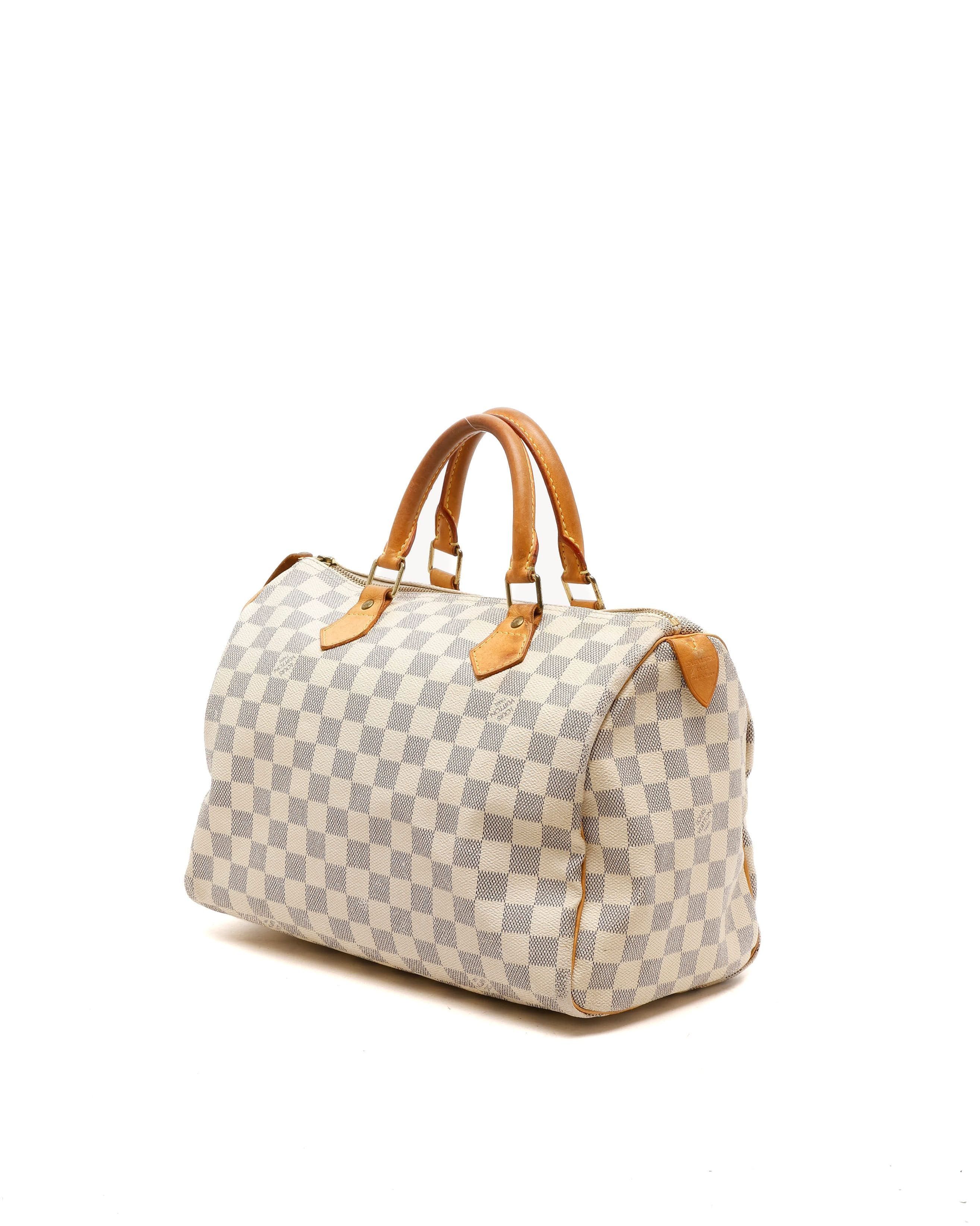 Speedy 30, Damier Azur — view 3