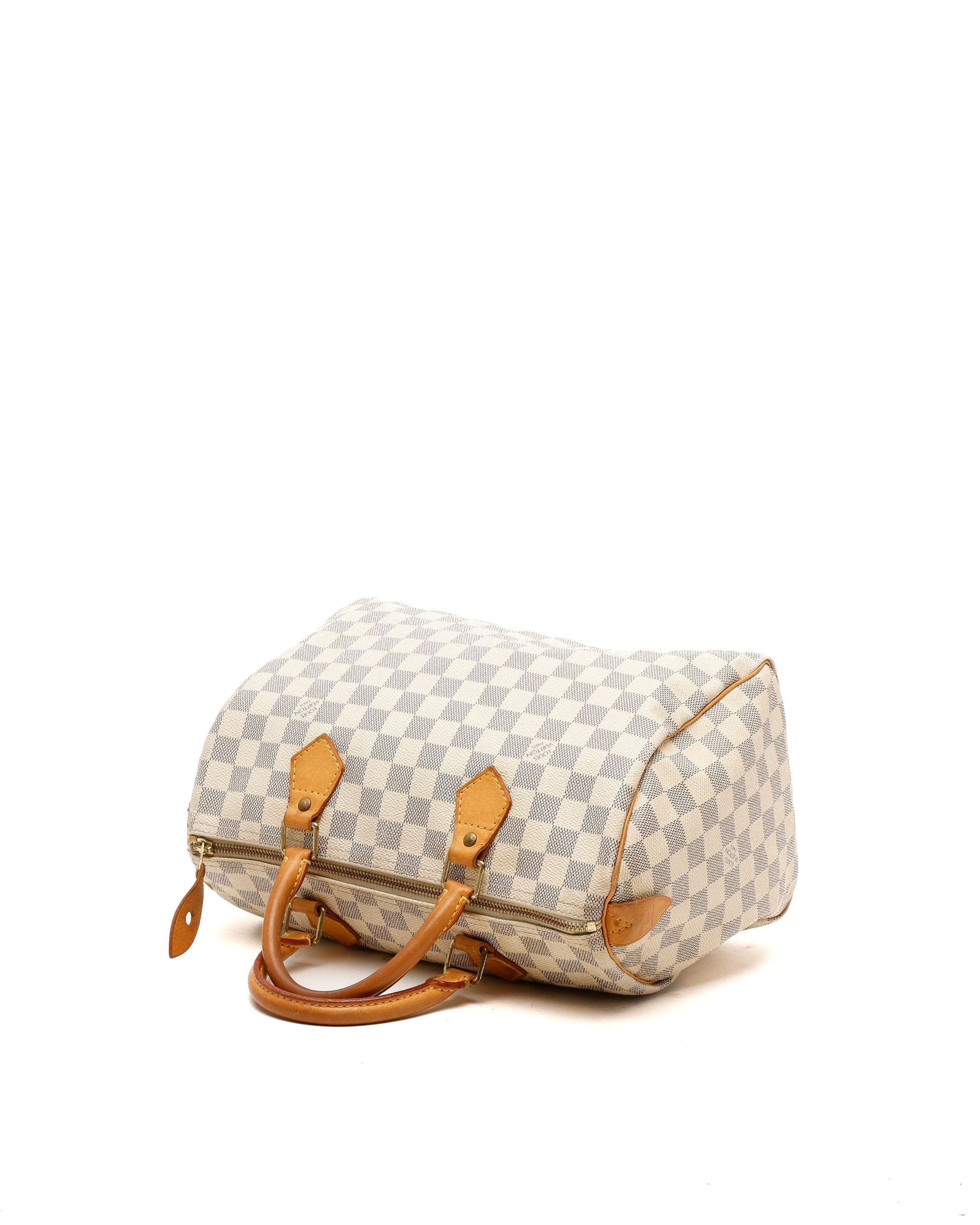 Speedy 30, Damier Azur — view 4