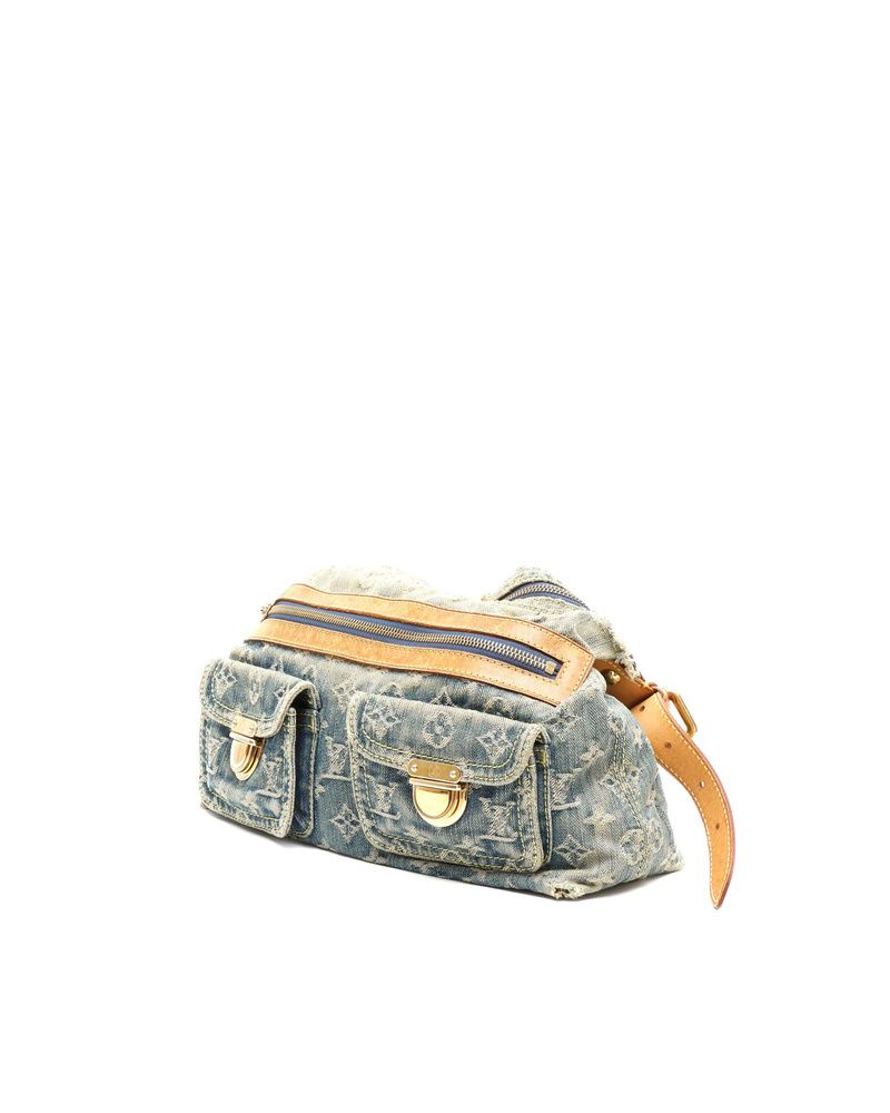 Monogram Denim Baggy PM Bag — view 2