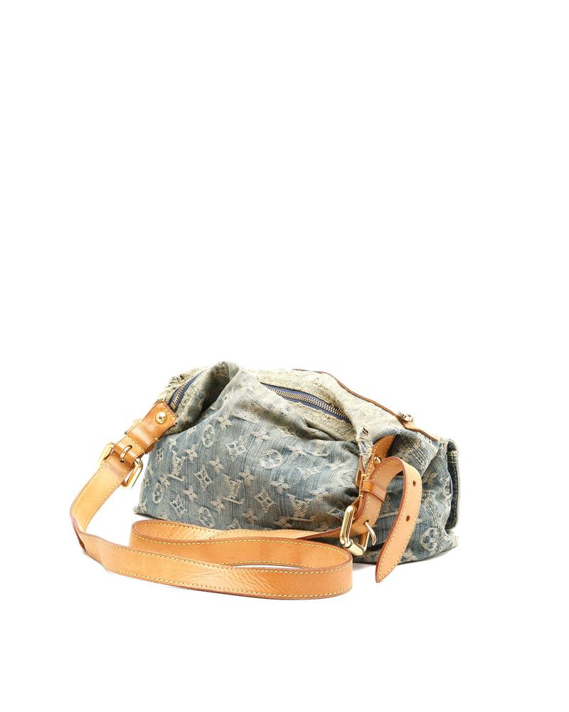 Monogram Denim Baggy PM Bag — view 3