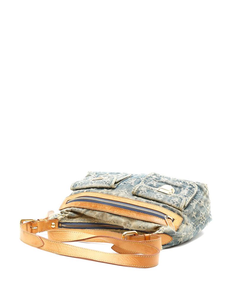 Monogram Denim Baggy PM Bag — view 4