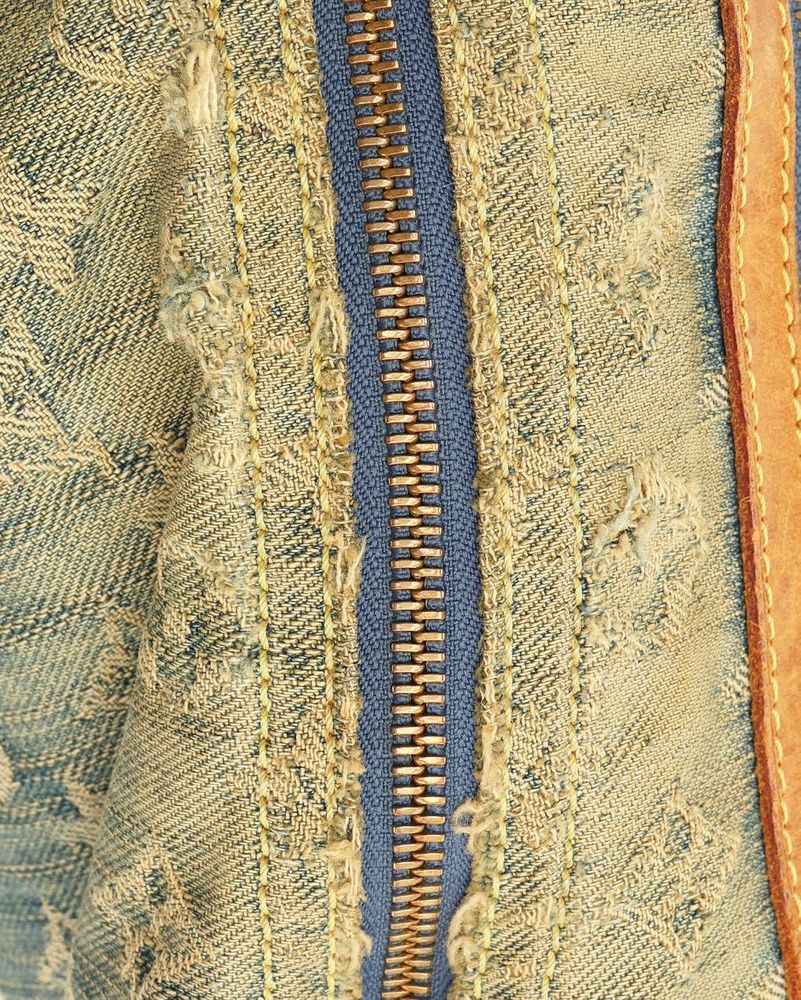 Monogram Denim Baggy PM Bag — view 8