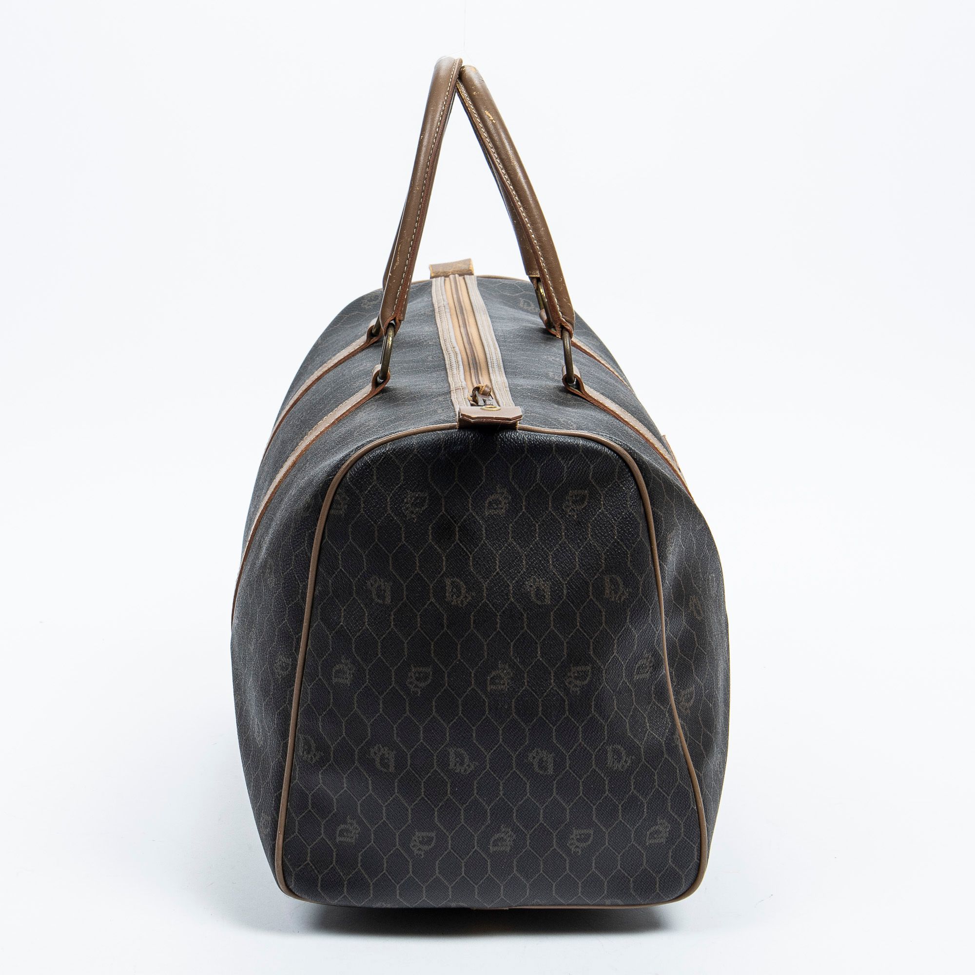 Boston Duffle Bag  Honeycomb Coated Canvas — view 4