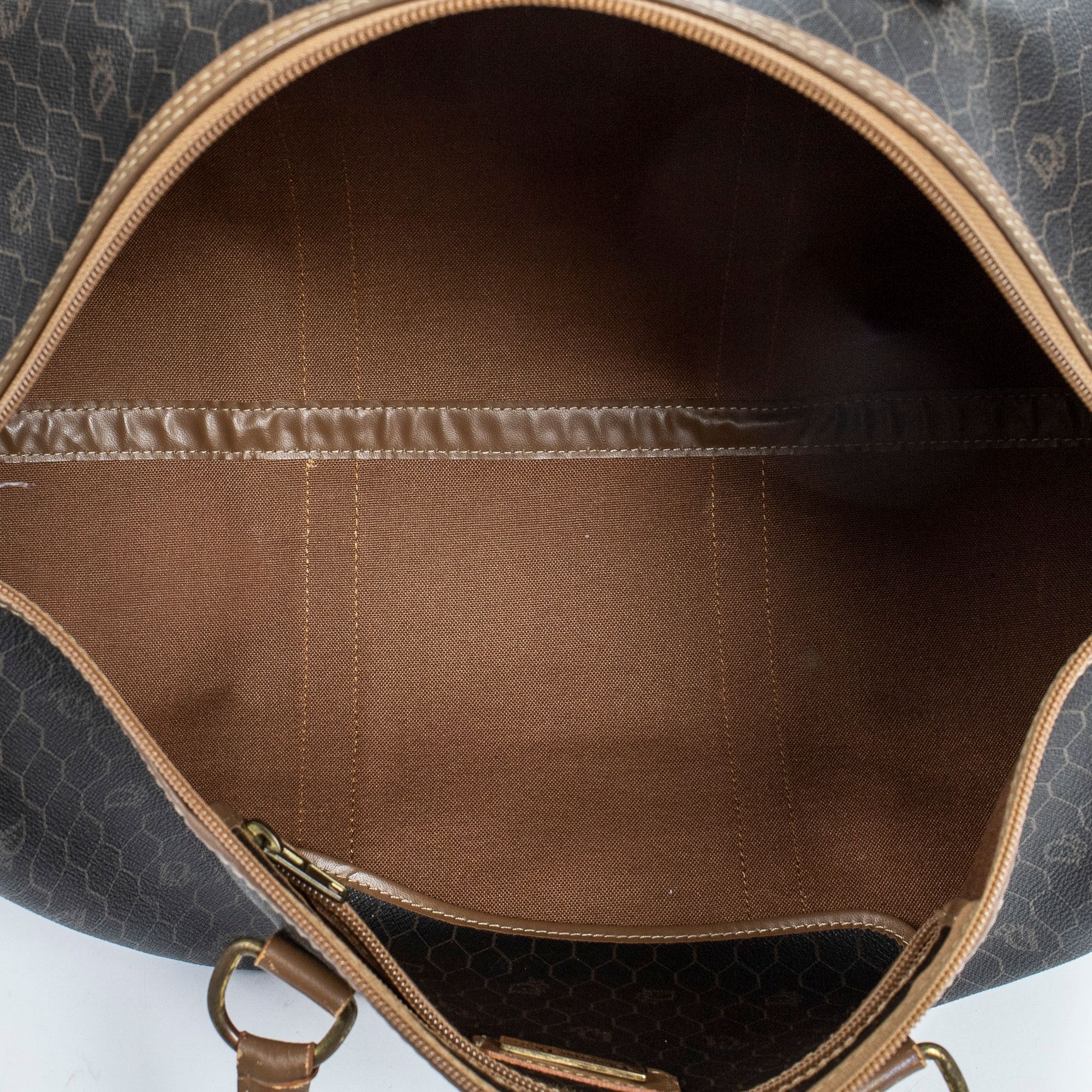 Boston Duffle Bag  Honeycomb Coated Canvas — view 7