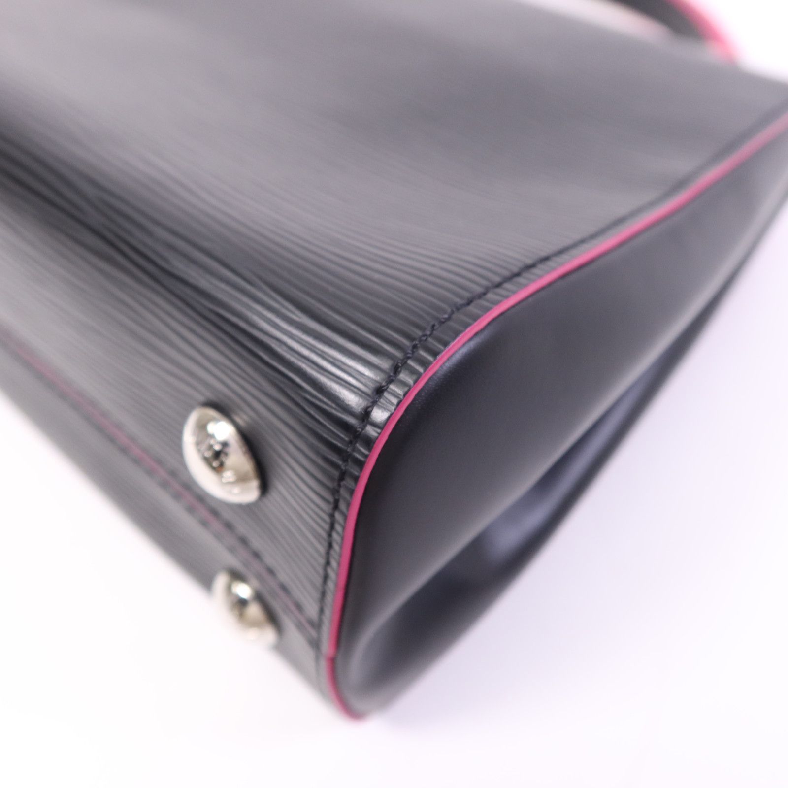 Epi Cluny Bb Ginko Hand-hound Shoulder Bag Black Pink Black/pink 2way Shoulder Bag M 54167 — view 7