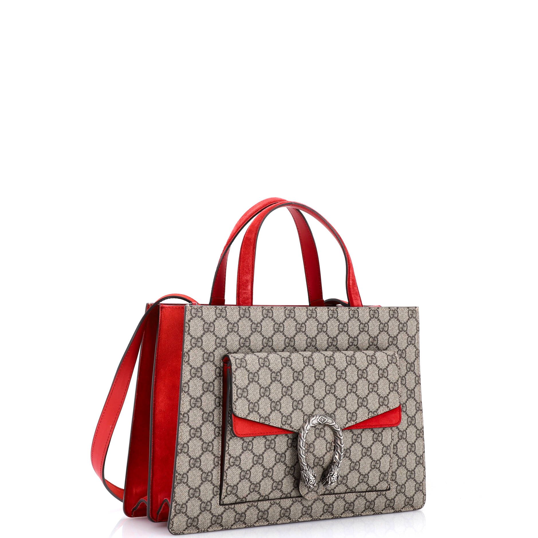 GG Coated Canvas Medium Dionysus Convertible Tote — view 2