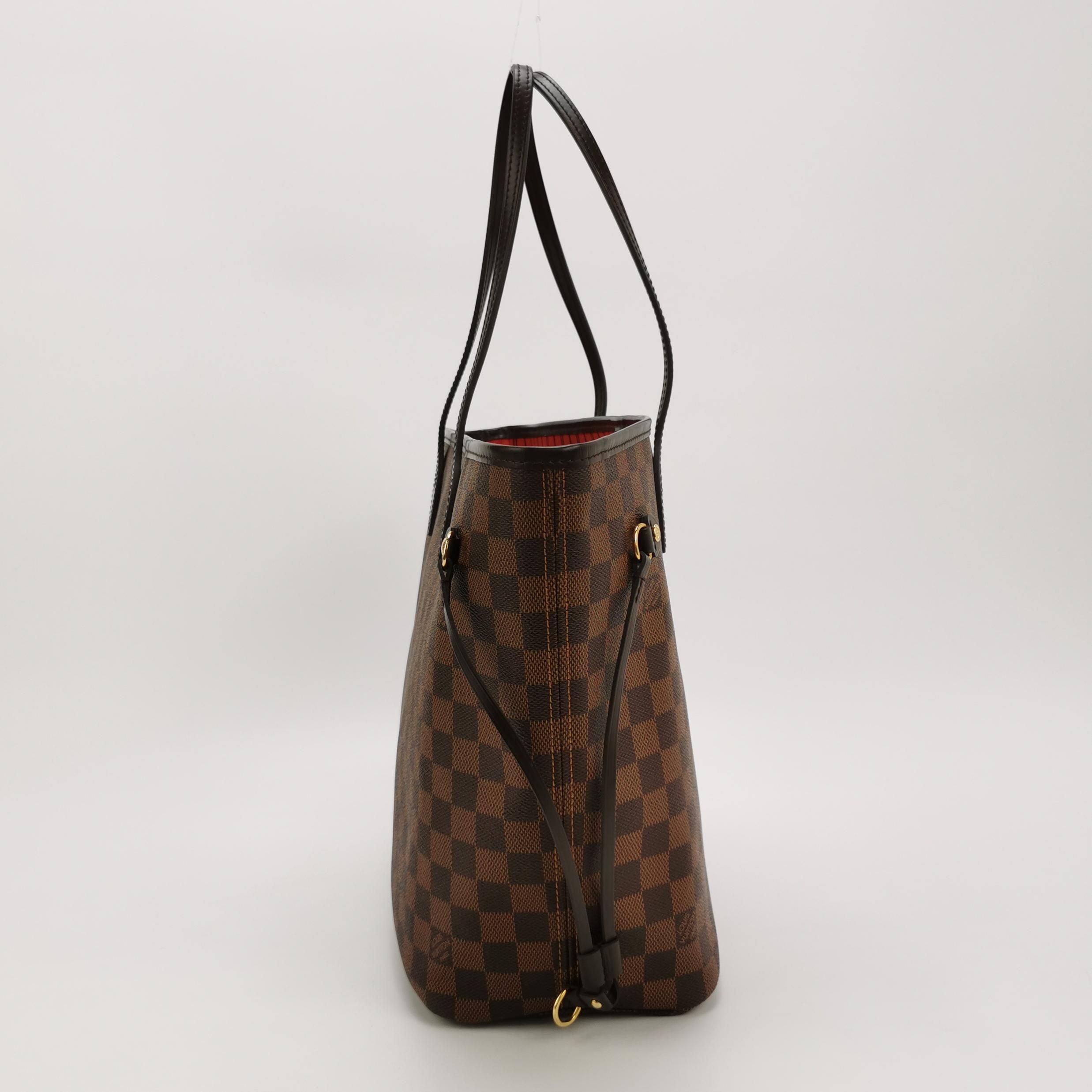 Neverfull NM MM, Damier Ebene — view 2