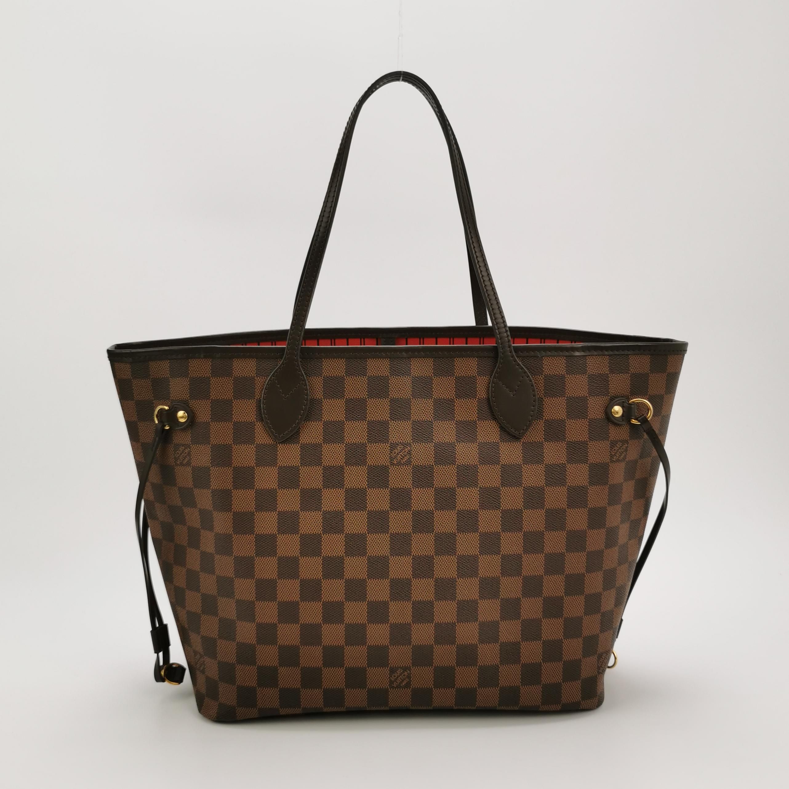 Neverfull NM MM, Damier Ebene — view 3
