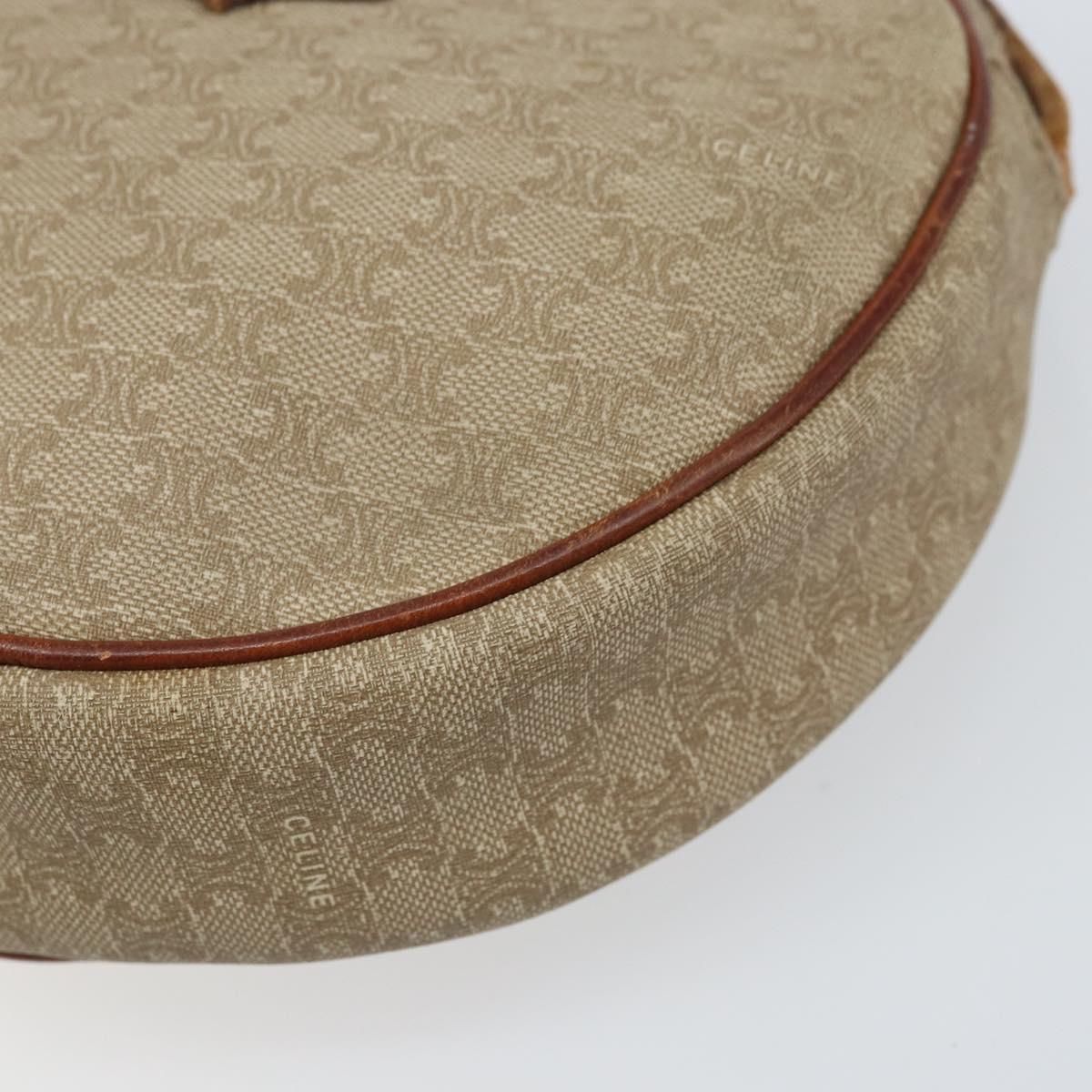 Macadam Canvas Shoulder Bag Pvc Beige Auth — view 14