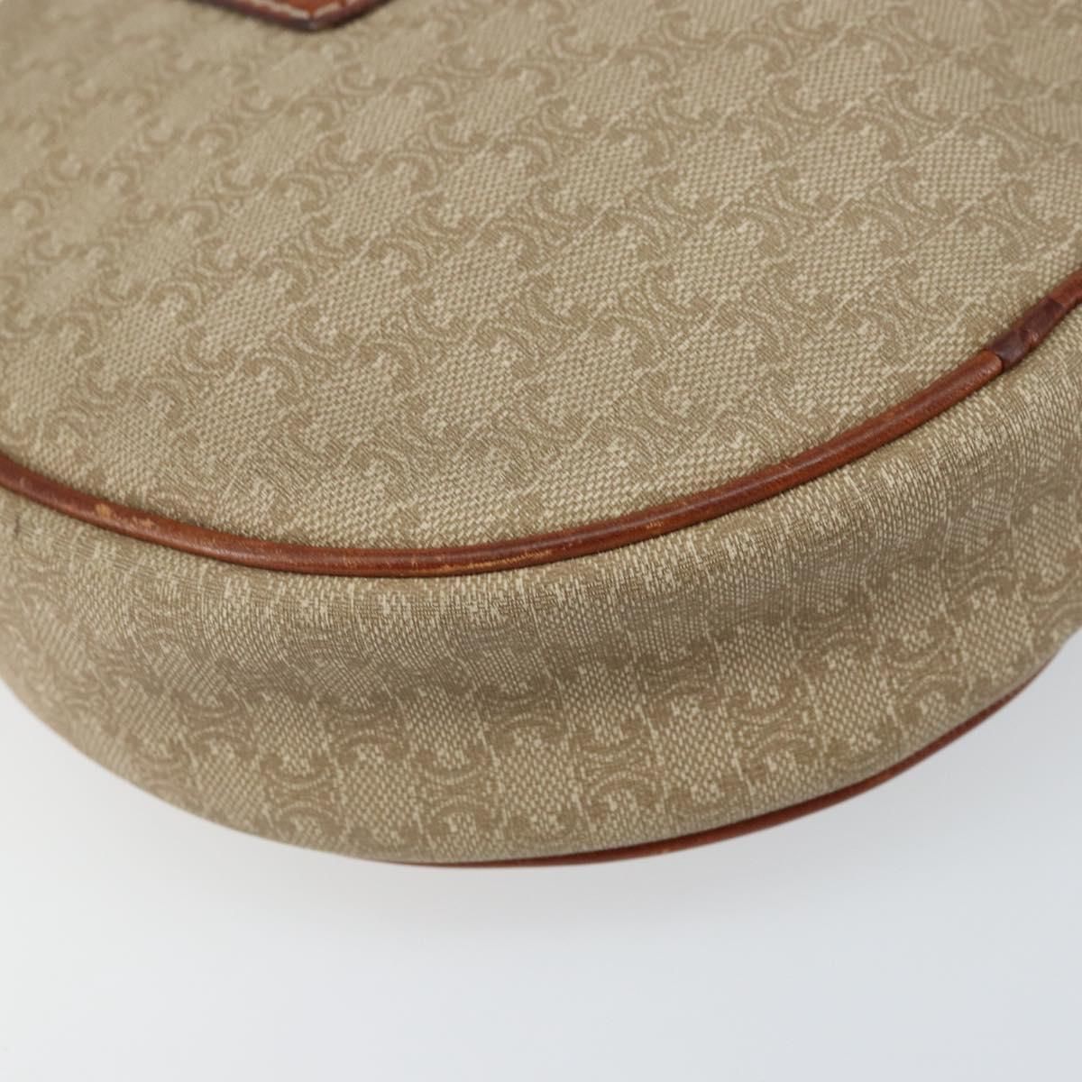 Macadam Canvas Shoulder Bag Pvc Beige Auth — view 15
