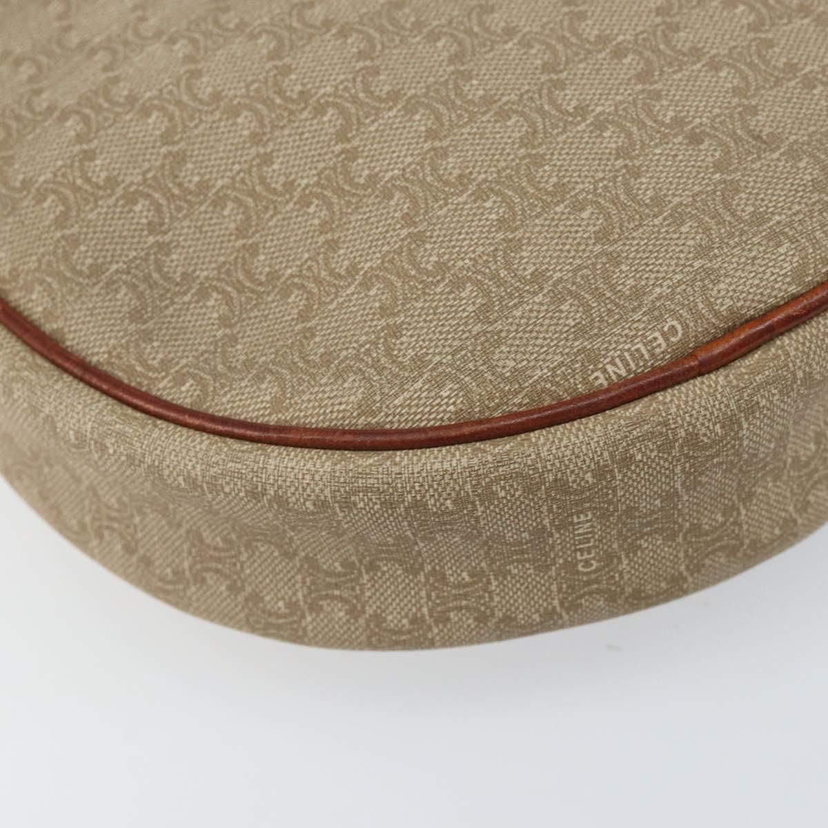 Macadam Canvas Shoulder Bag Pvc Beige Auth — view 17