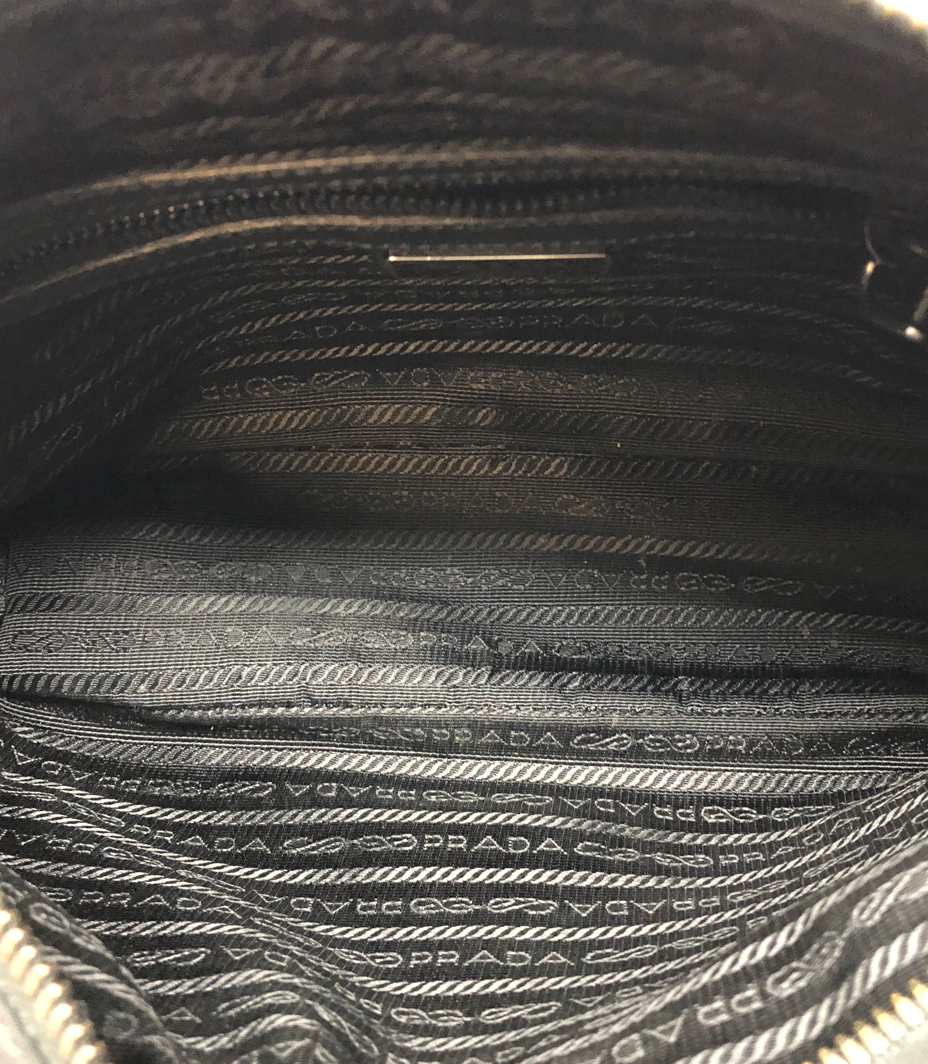 Tessuto Black Nylon Messenger Bag — view 6