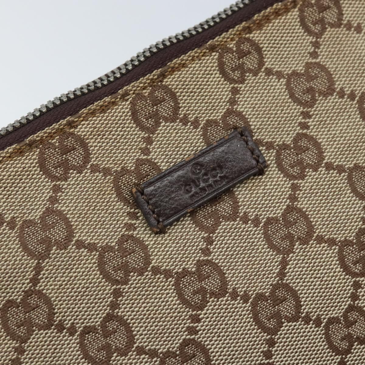 Shoulder Bag Beige Silver 114273 Auth, Neutral — view 18