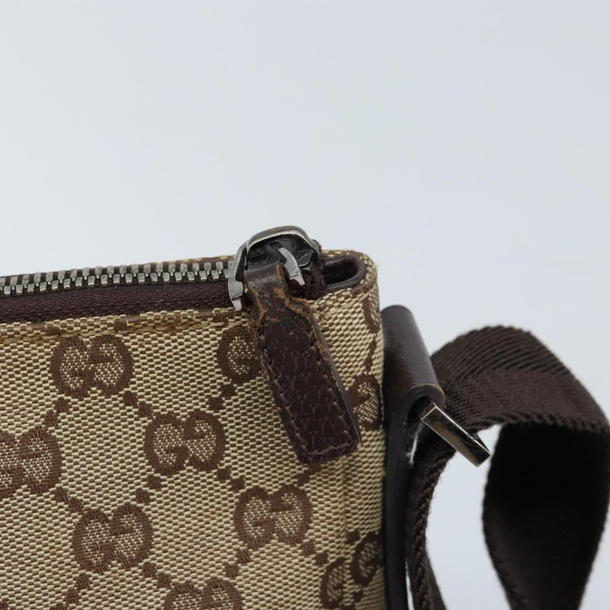 Shoulder Bag Beige Silver 114273 Auth, Neutral — view 10