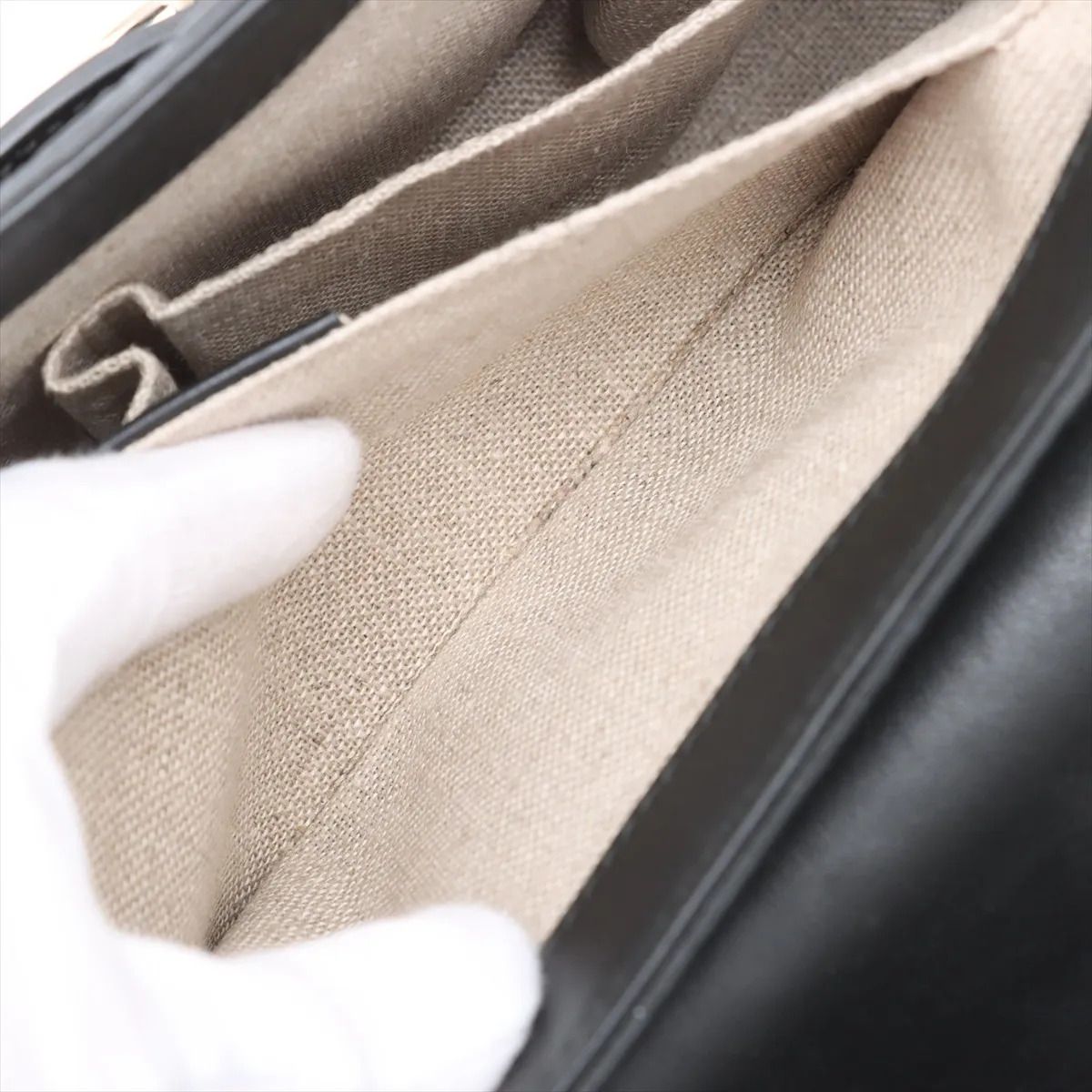 Microguccissima Emily Chain Shoulder Bag — view 7