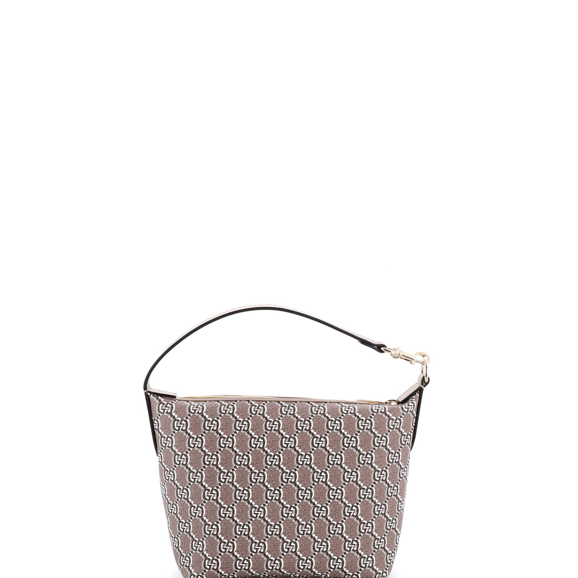 Ophidia Zip Shoulder Bag Gg Shadow Coated Canvas Super Mini — view 3