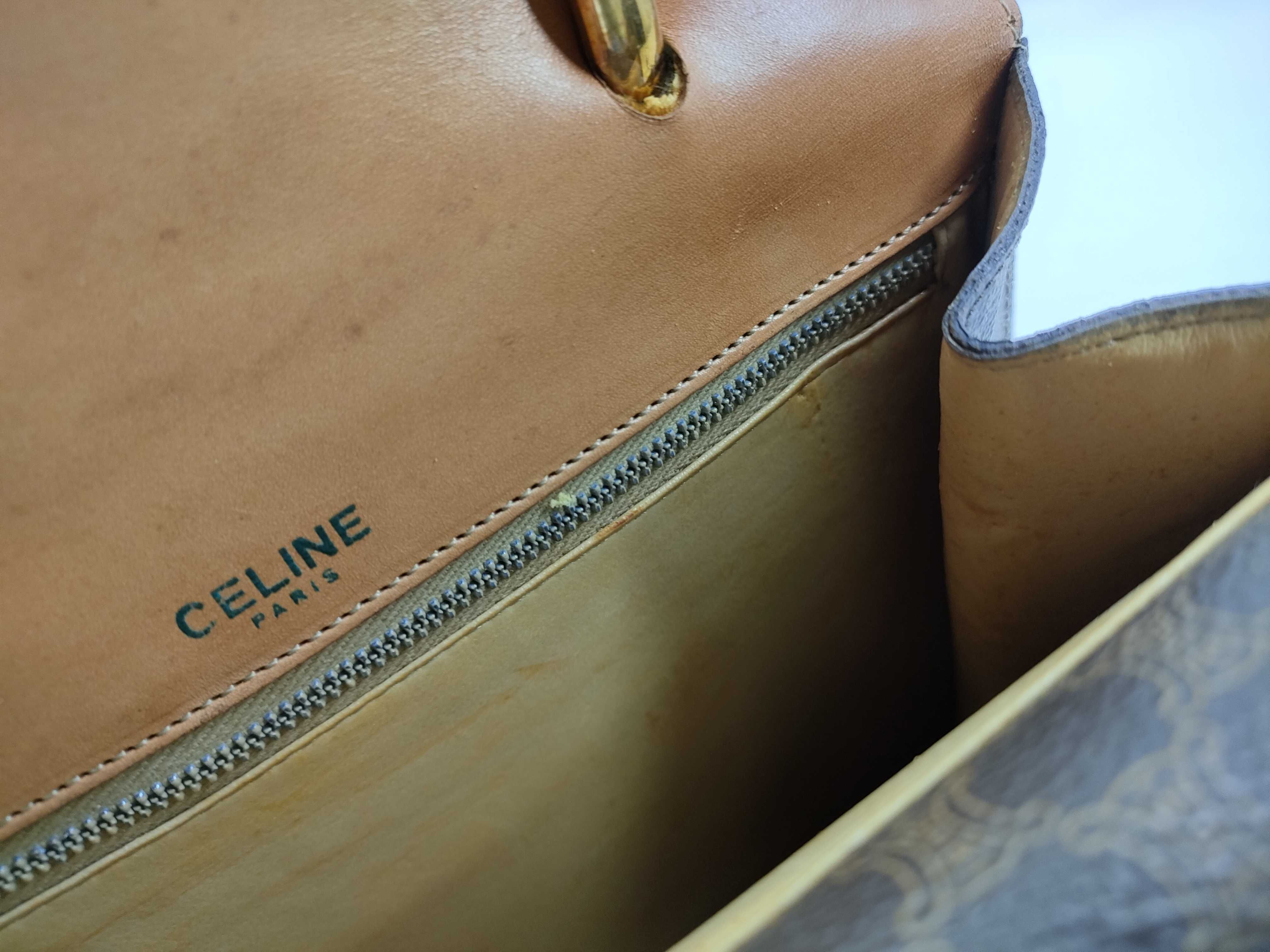 Vintage Top Handle Front Flap Bag — view 15