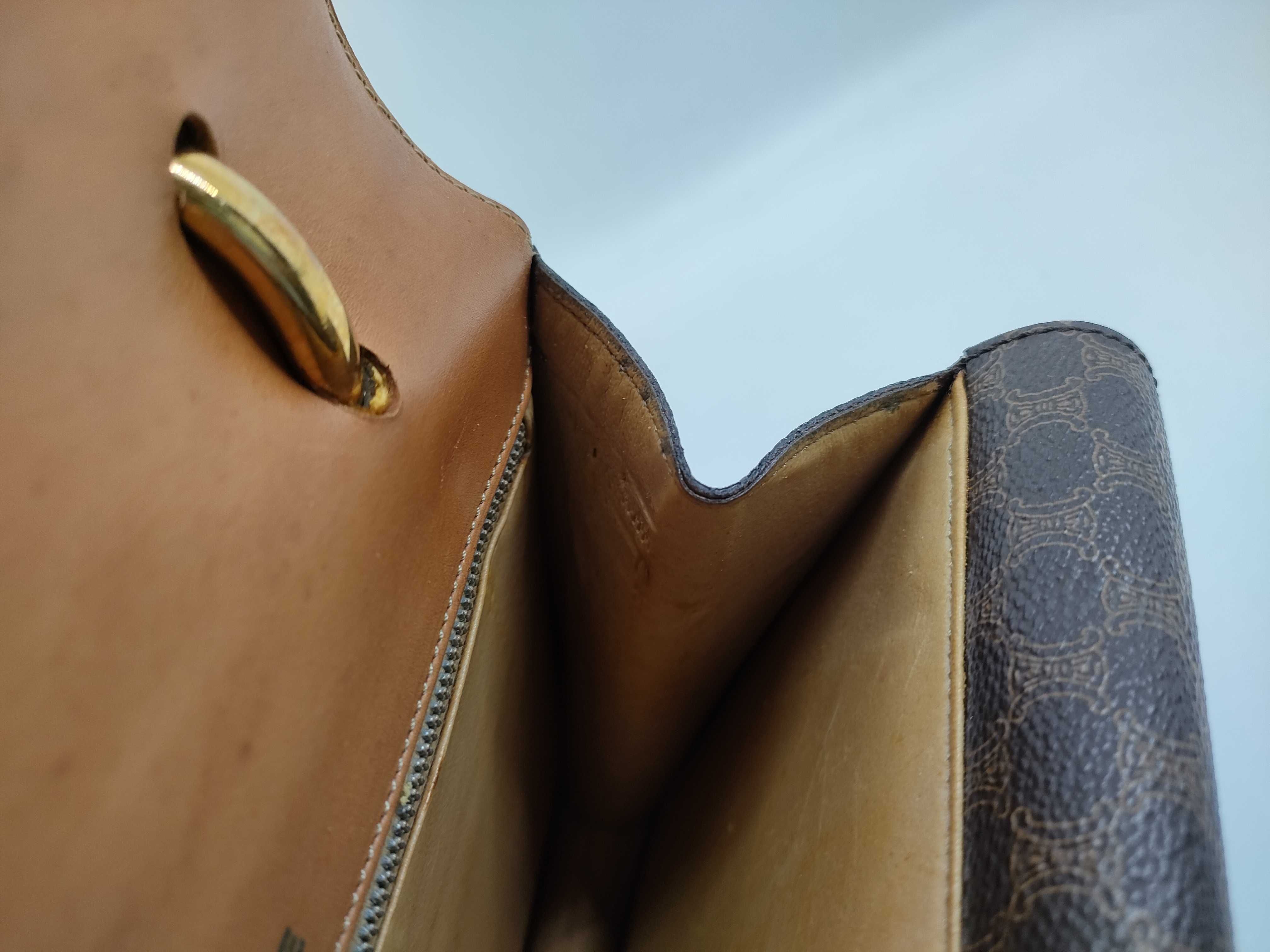 Vintage Top Handle Front Flap Bag — view 17