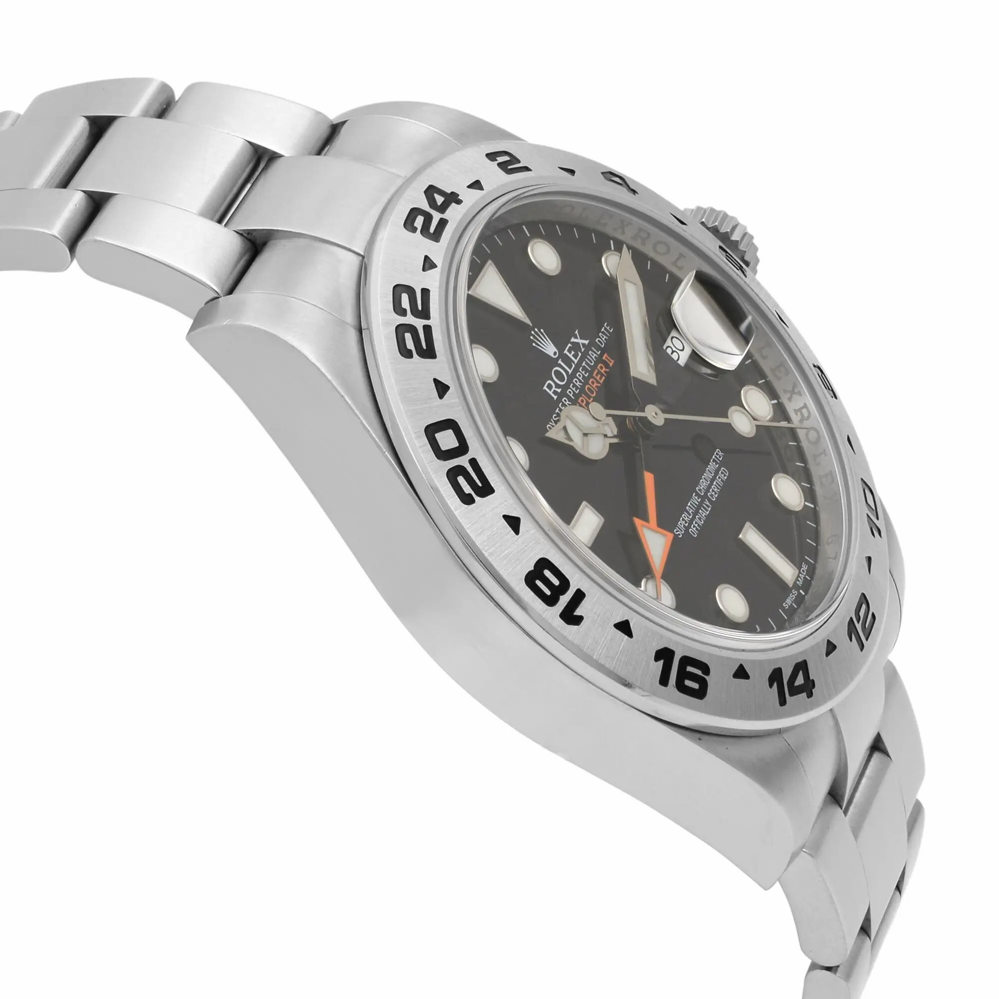 Explorer II 42mm Steel Orange Hand Black Dial Automatic Mens Watch 216570 — view 4