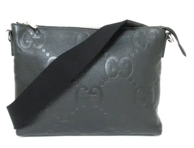 Leather Jumbo Shoulder Bag Gg Messenger