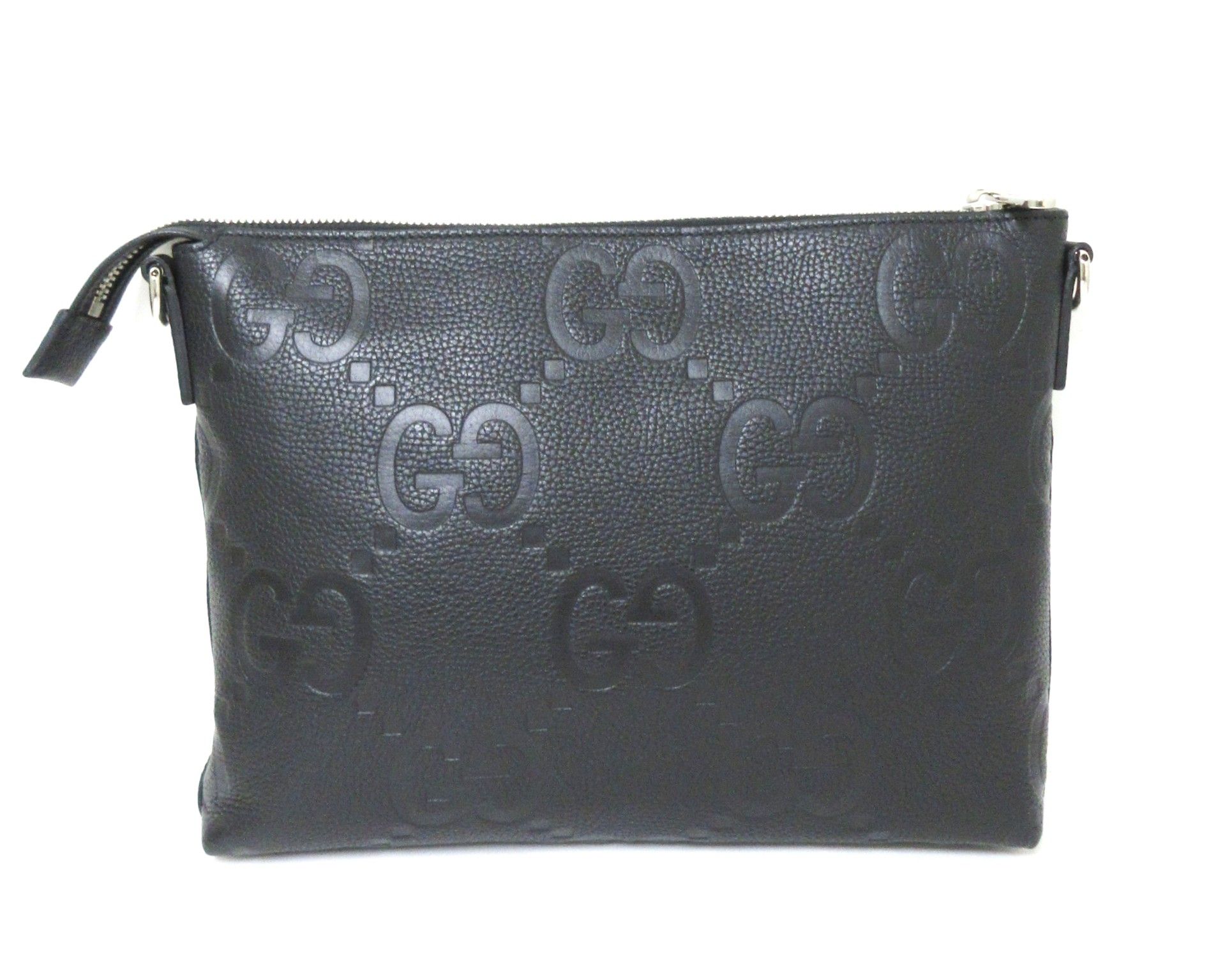 Leather Jumbo Shoulder Bag Gg Messenger — view 2