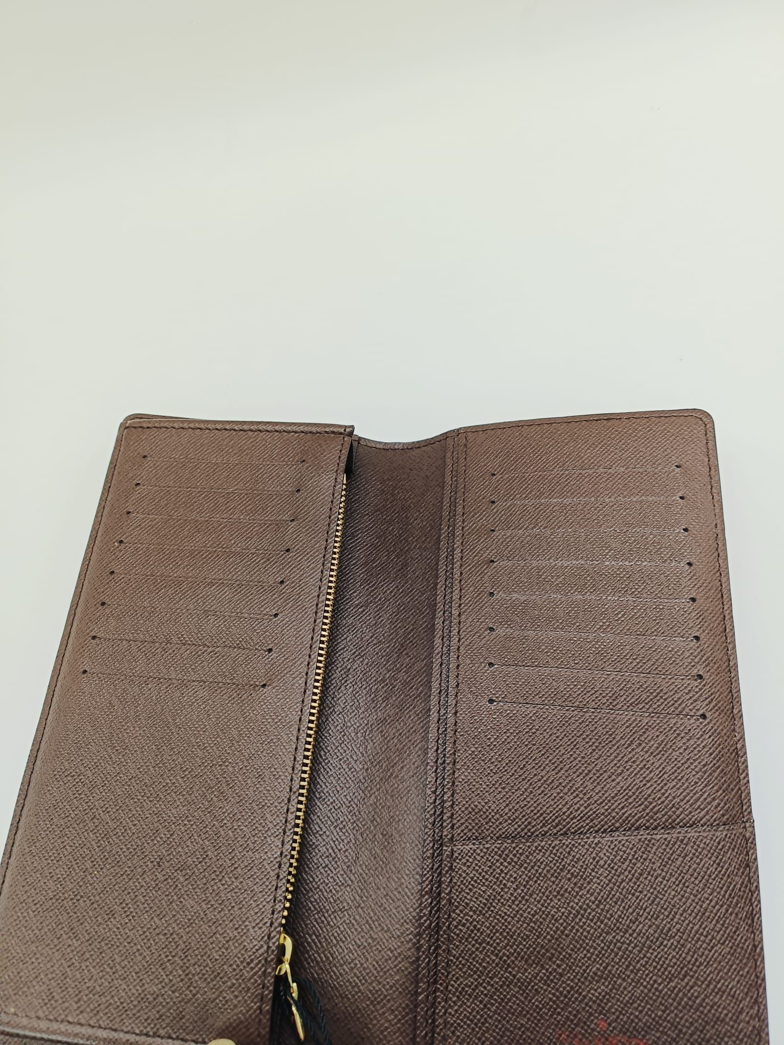Brazza Wallet, Damier Ebene — view 4
