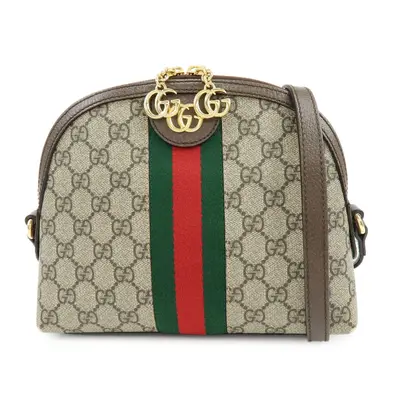 GG Supreme Small Ophidia Dome Shoulder Bag
